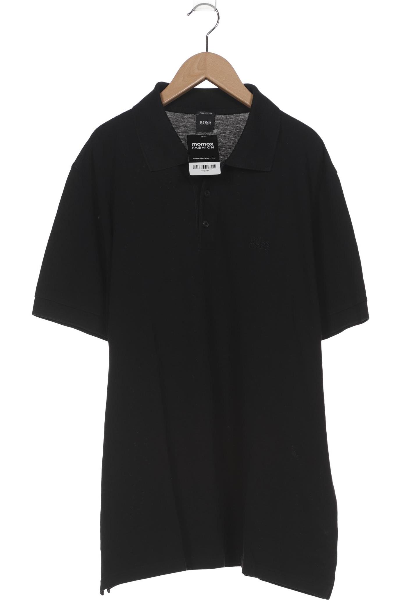 

Boss by Hugo Boss Herren Poloshirt, schwarz, Gr. 56
