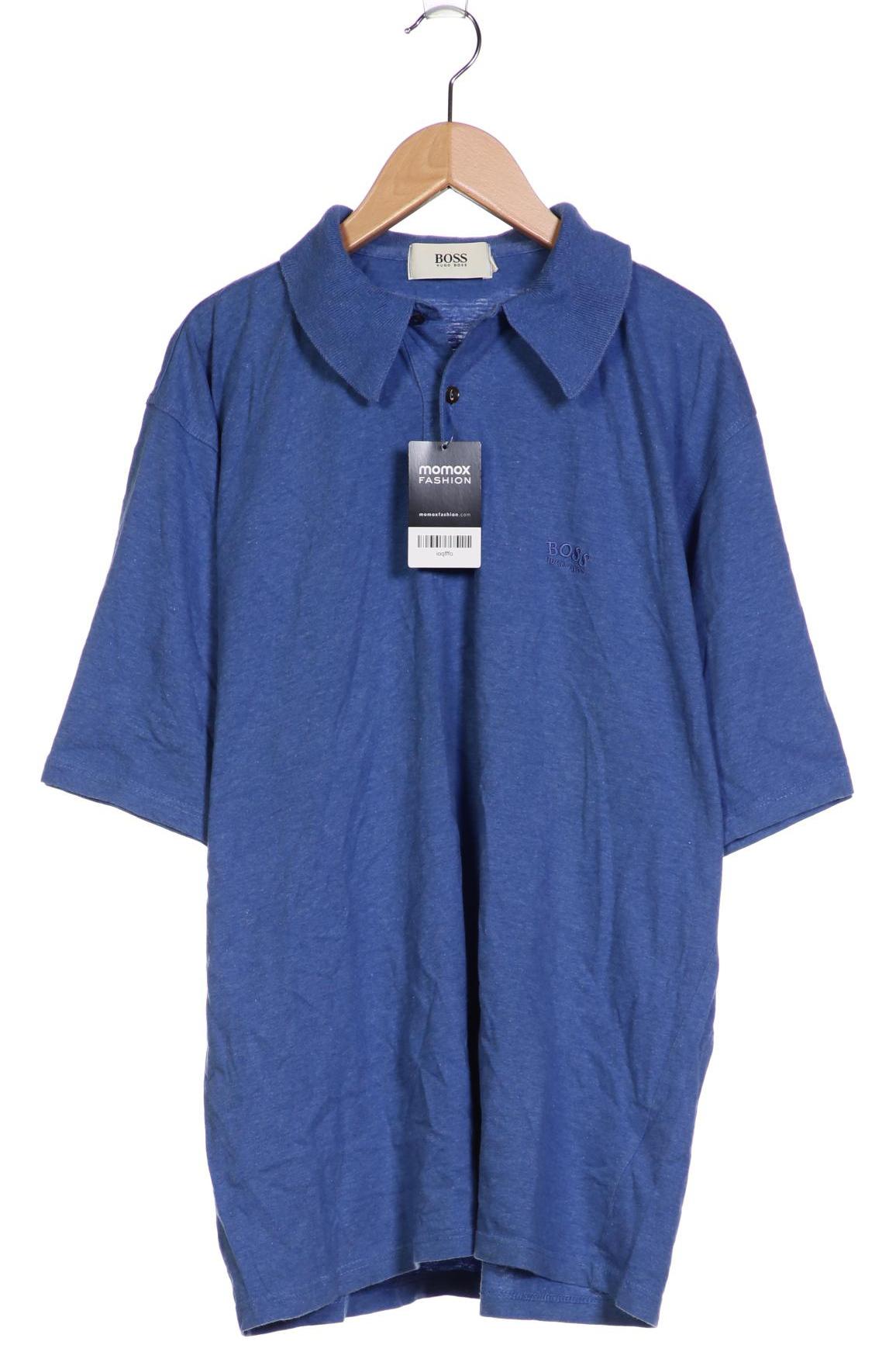 

Boss by Hugo Boss Herren Poloshirt, blau, Gr. 52