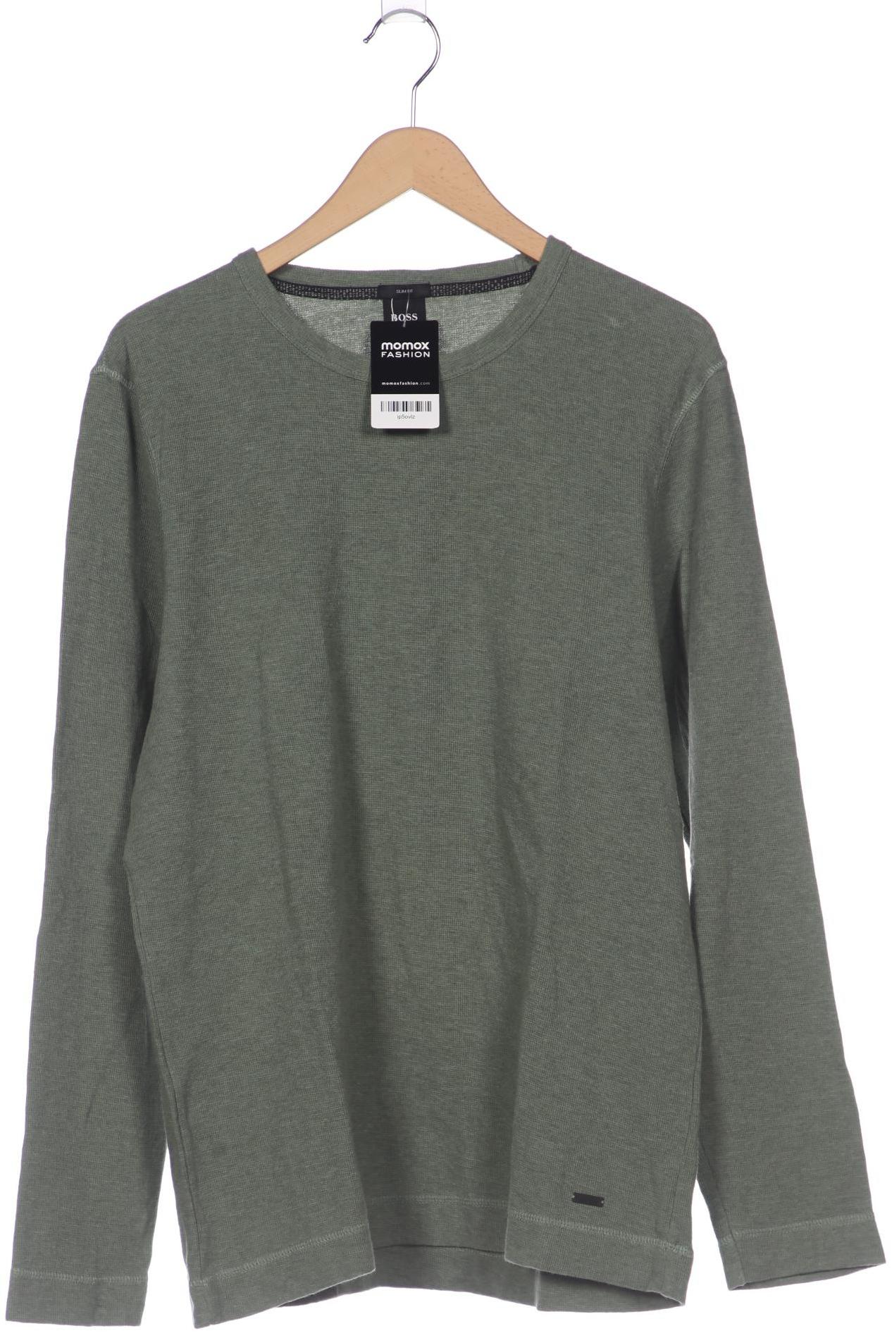 

Boss by Hugo Boss Herren Langarmshirt, grün, Gr. 56