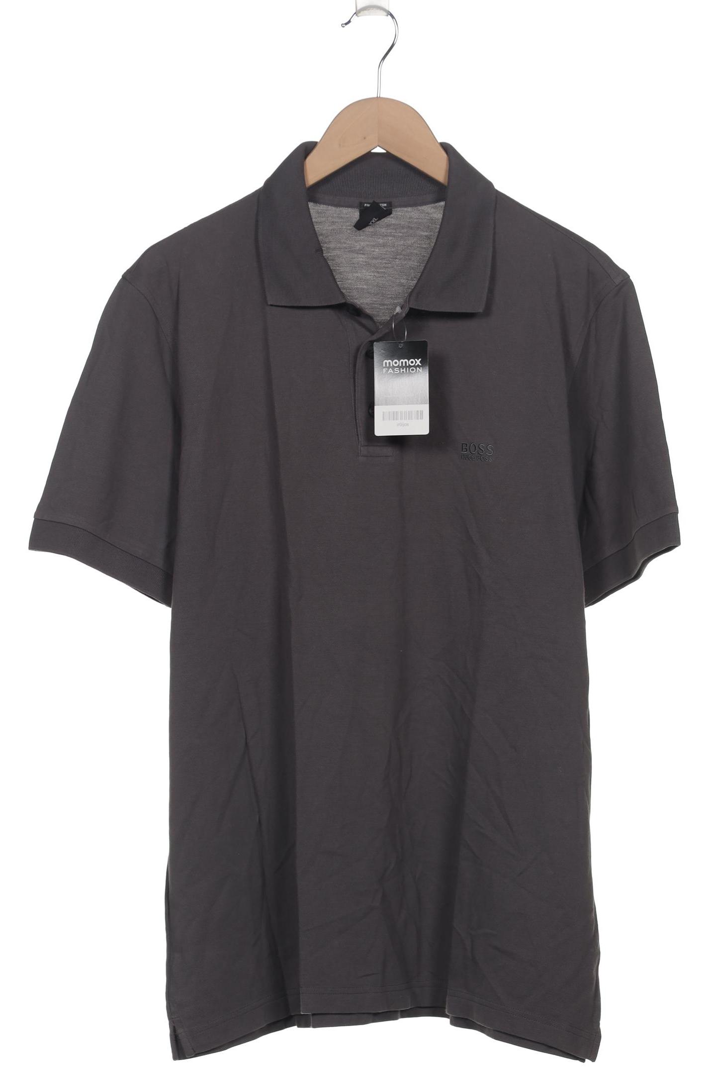 

Boss by Hugo Boss Herren Poloshirt, grau, Gr. 56