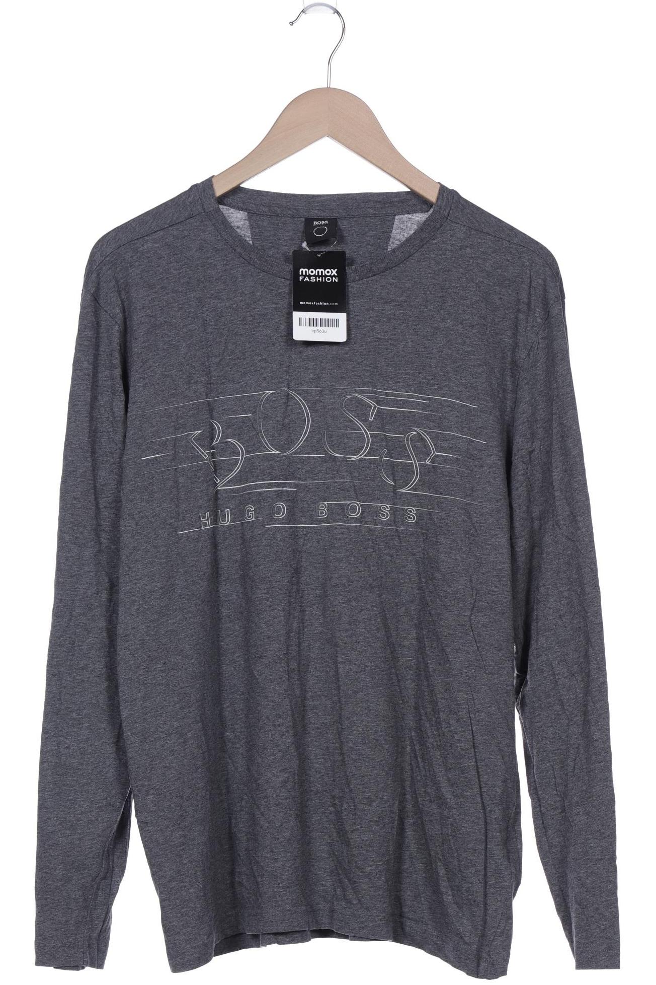

Boss by Hugo Boss Herren Langarmshirt, grau, Gr. 54