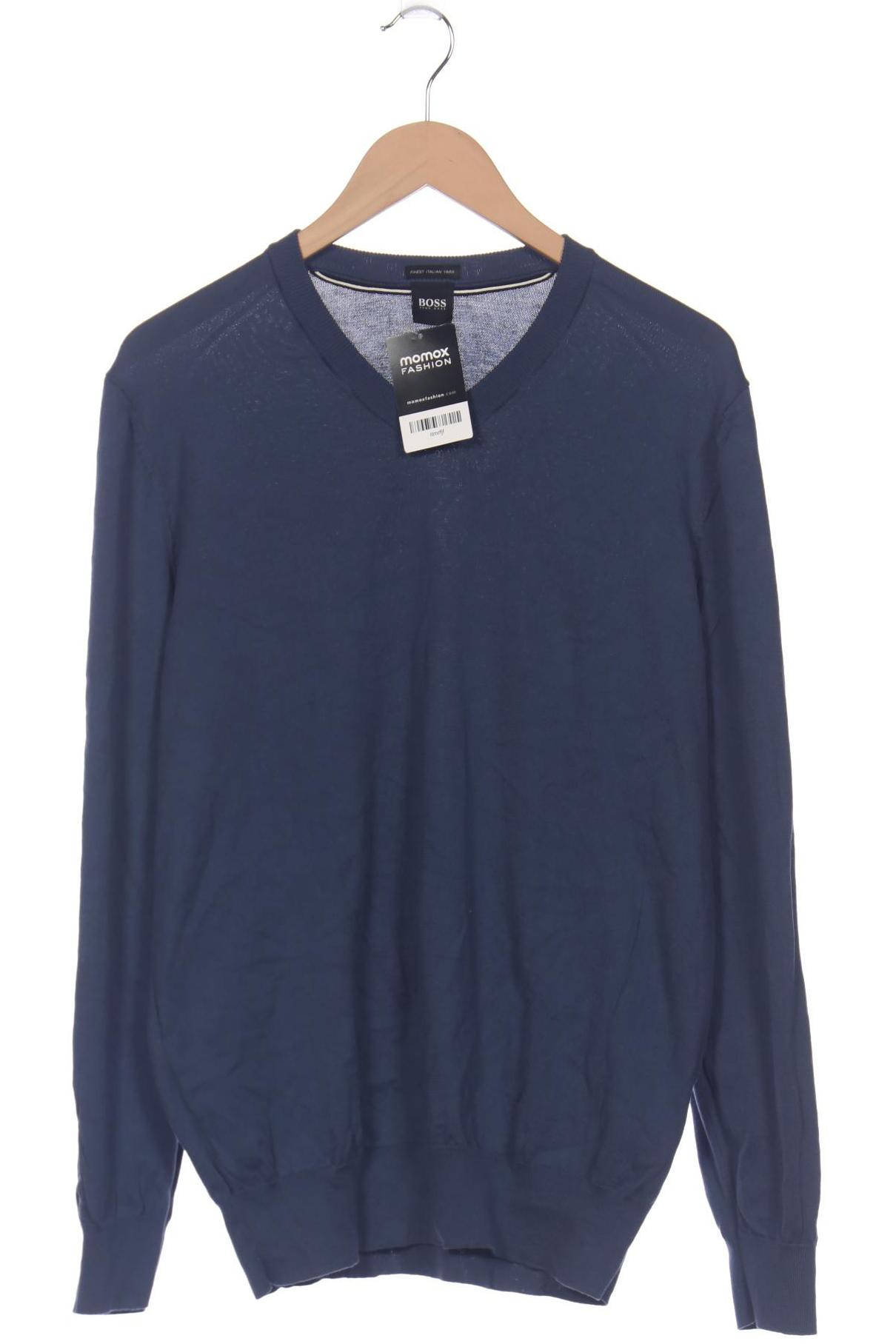 

Boss by Hugo Boss Herren Pullover, blau, Gr. 54