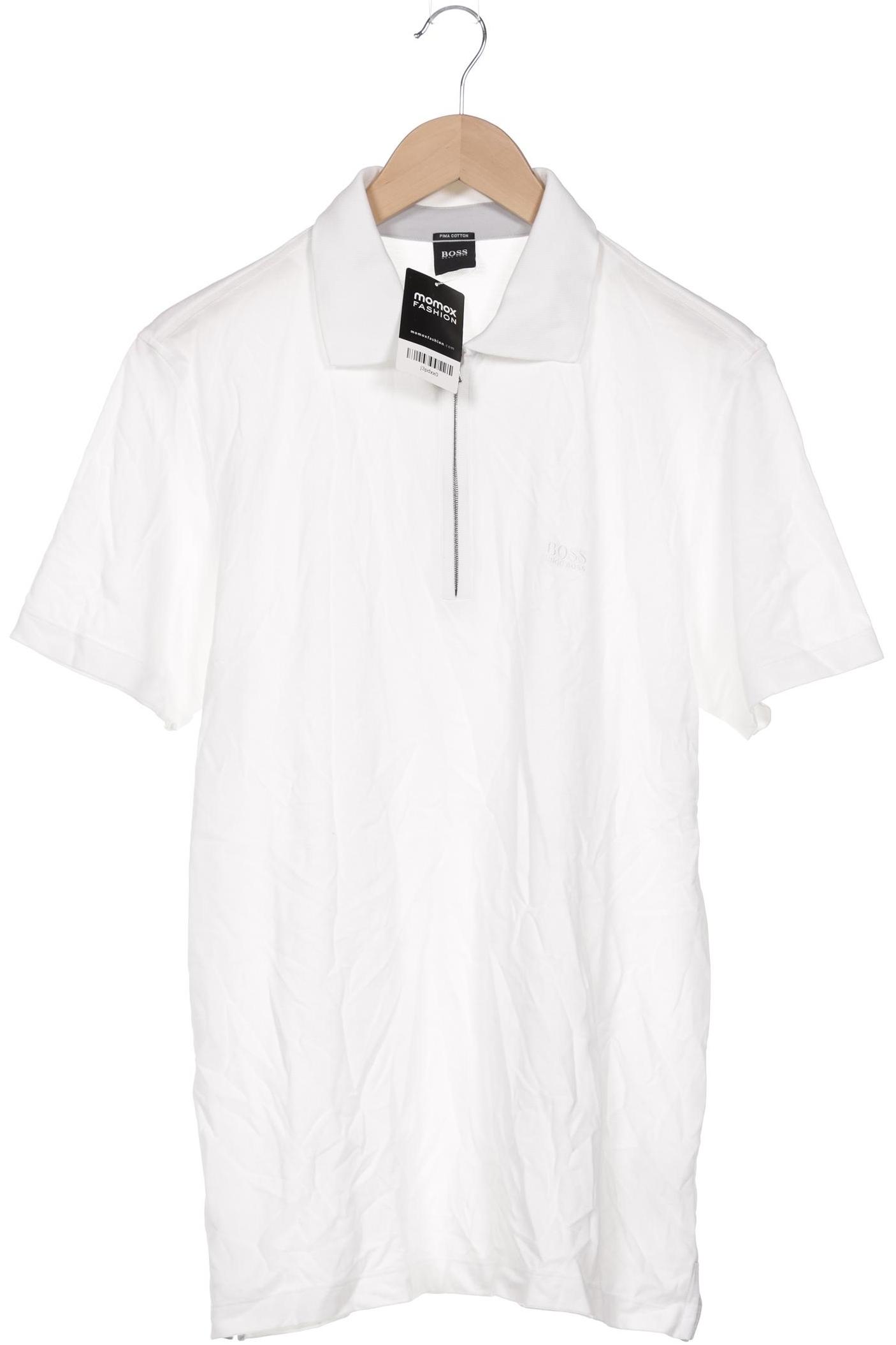 

Boss by Hugo Boss Herren Poloshirt, weiß, Gr. 54