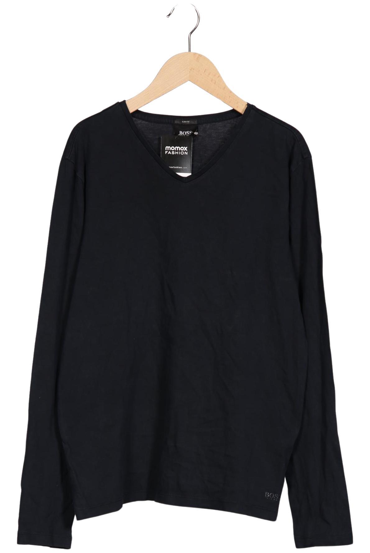 

Boss by Hugo Boss Herren Langarmshirt, marineblau, Gr. 48