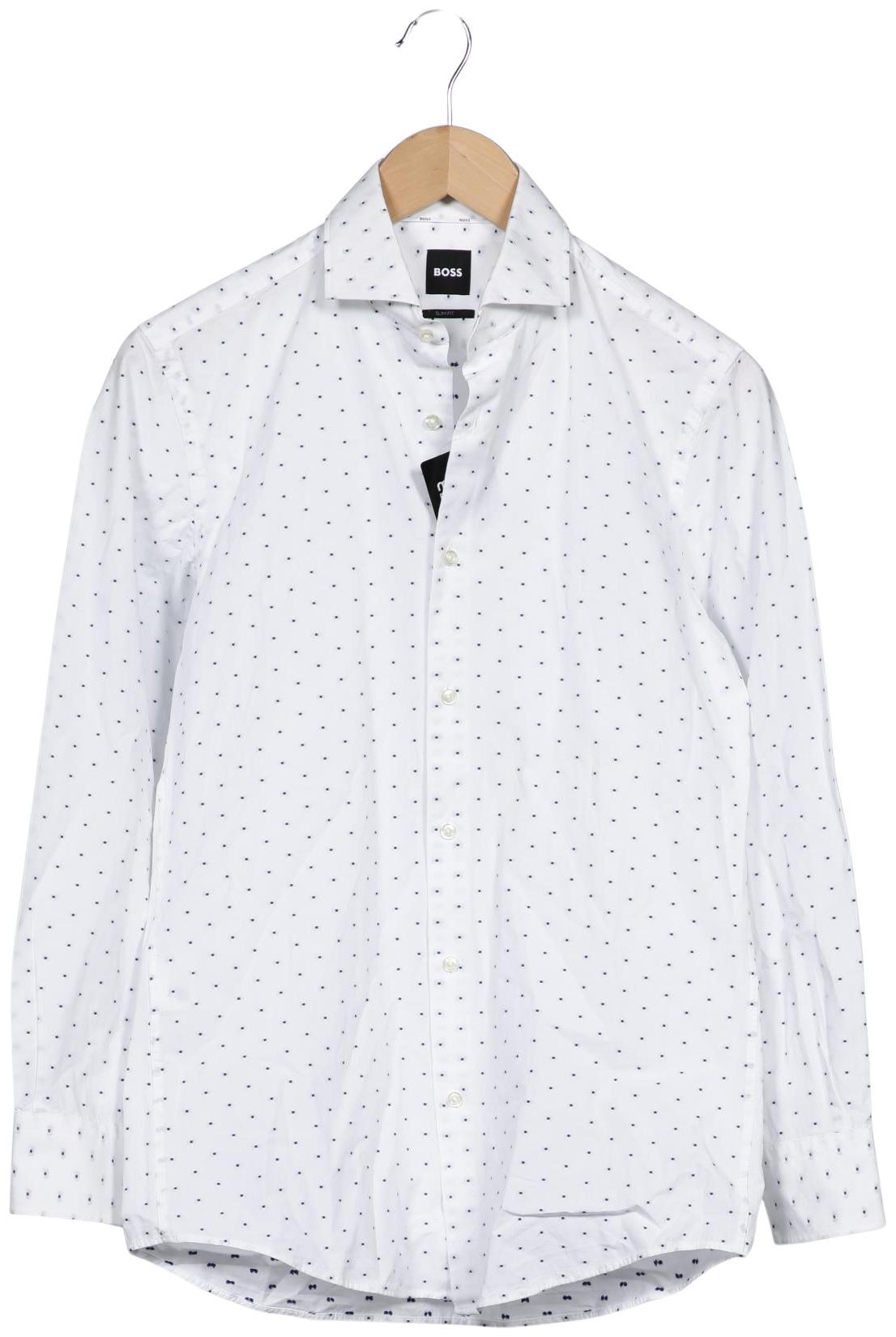 

Boss by Hugo Boss Herren Hemd, weiß, Gr. 44