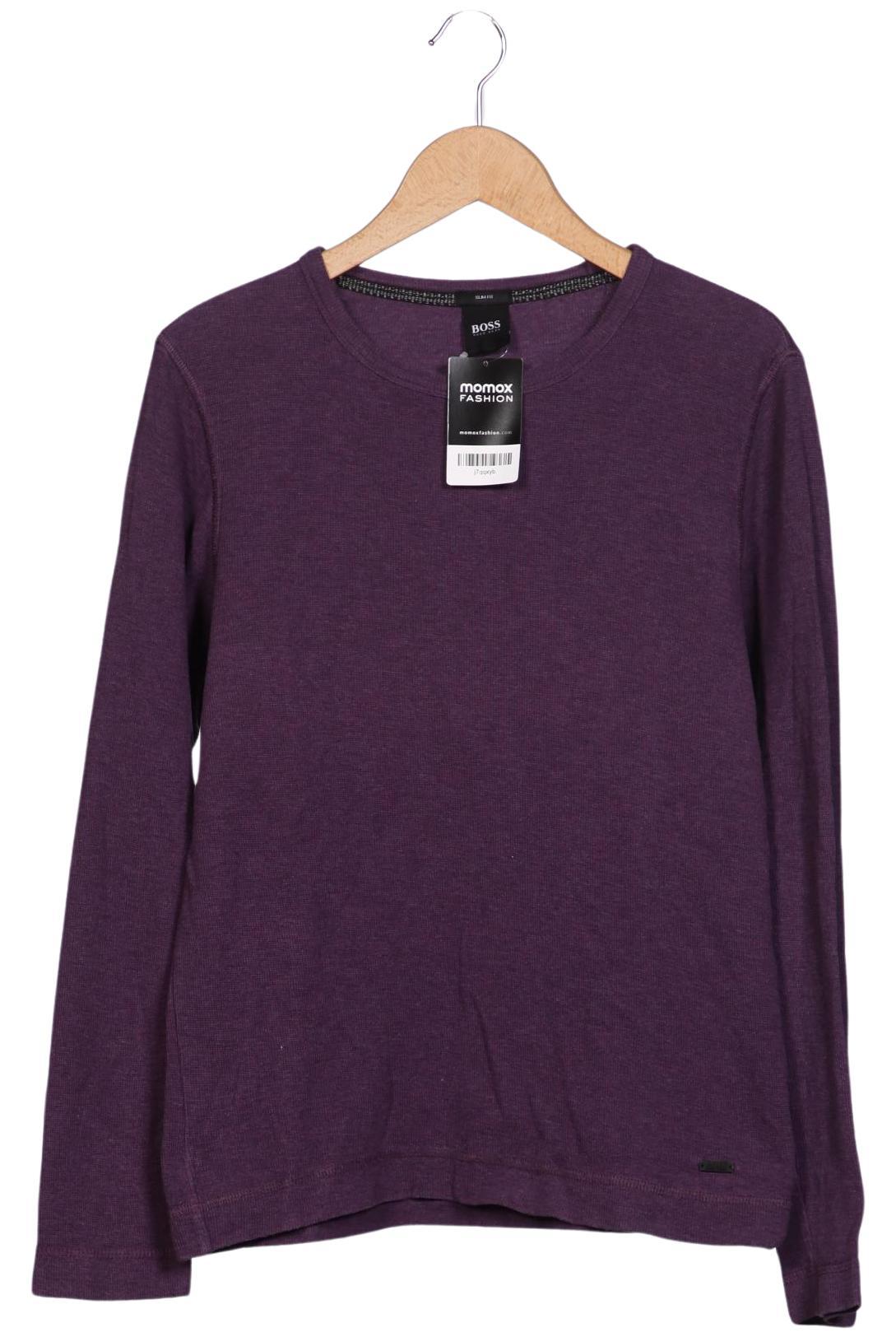 Thumbnail - Boss by Hugo Boss Herren Langarmshirt, flieder, Gr. 48