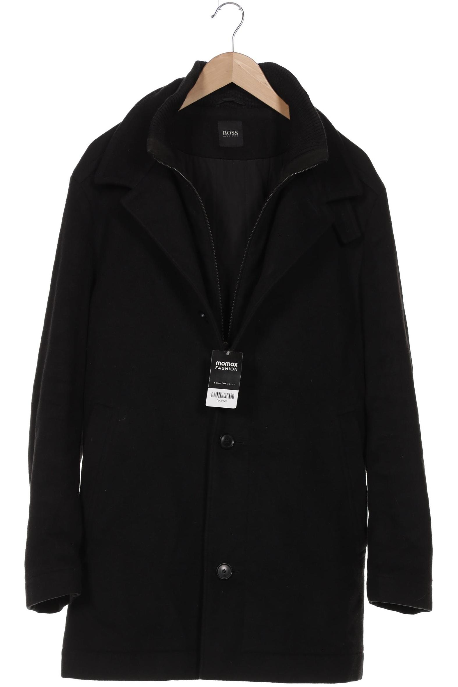 

Boss by Hugo Boss Herren Mantel, schwarz, Gr. 52