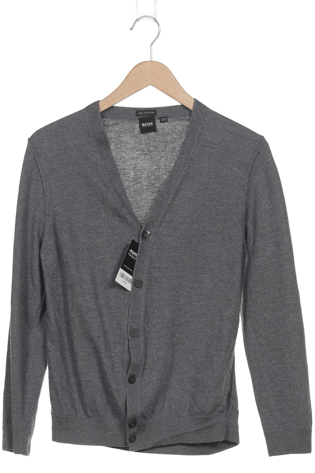 

Boss by Hugo Boss Herren Strickjacke, grau, Gr. 52