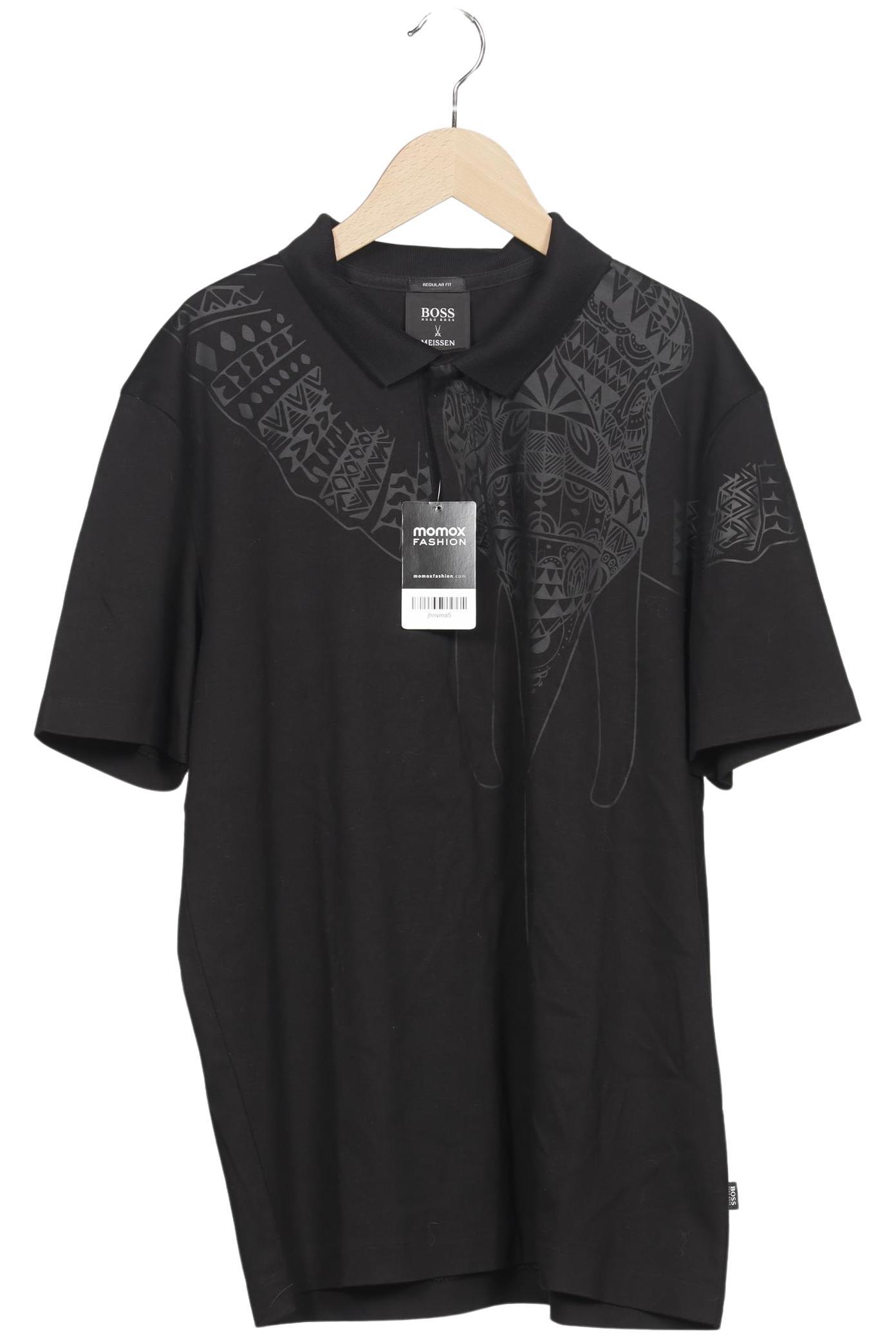 

Boss by Hugo Boss Herren Poloshirt, schwarz, Gr. 52