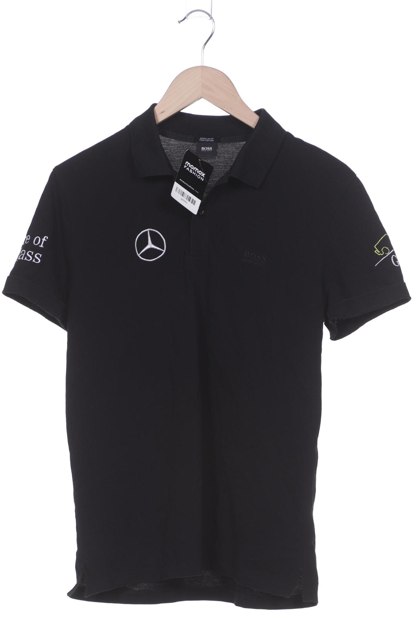 

Boss by Hugo Boss Herren Poloshirt, schwarz, Gr. 48