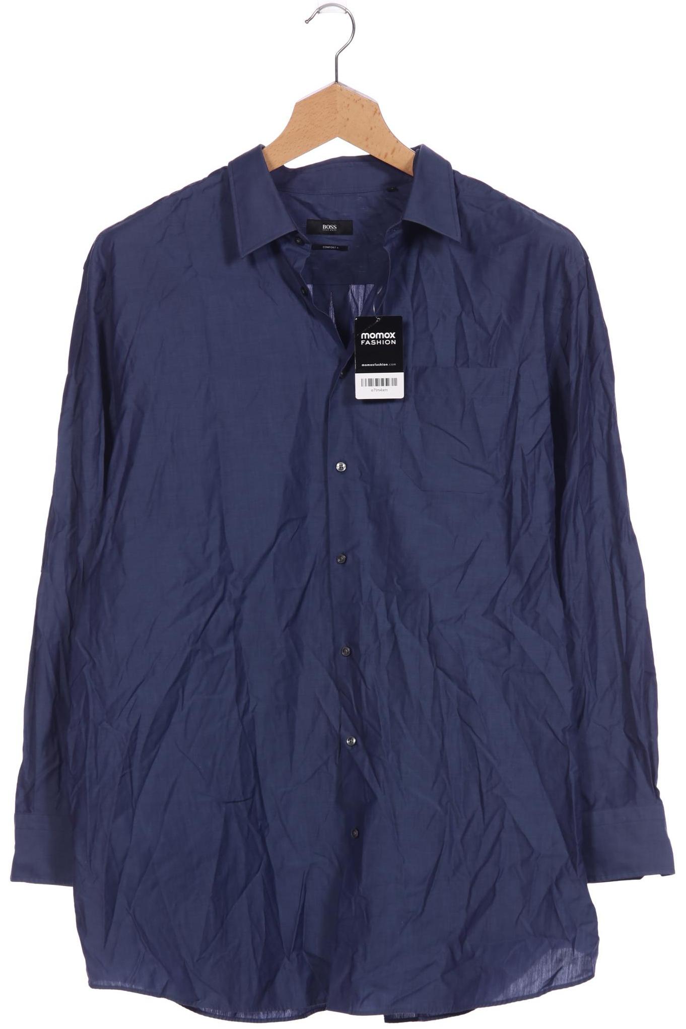 Thumbnail - Boss by Hugo Boss Herren Hemd, marineblau, Gr. 58