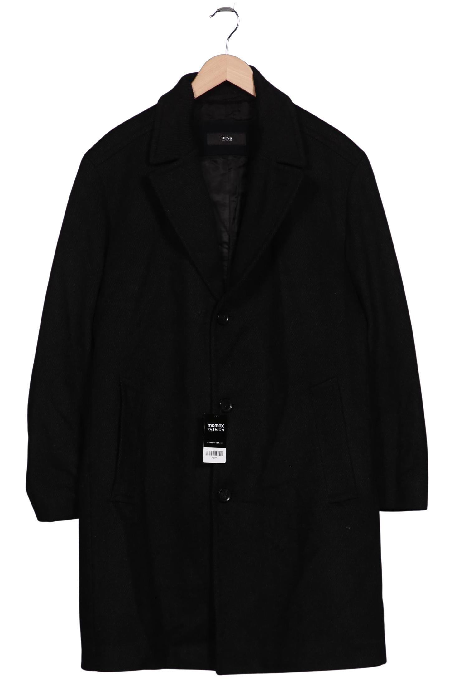 

Boss by Hugo Boss Herren Mantel, schwarz, Gr. 56