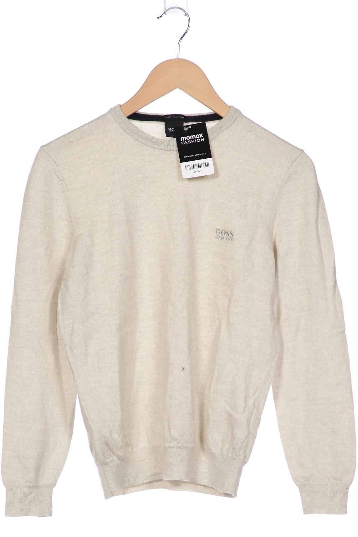 

BOSS by Hugo Boss Herren Pullover, cremeweiß