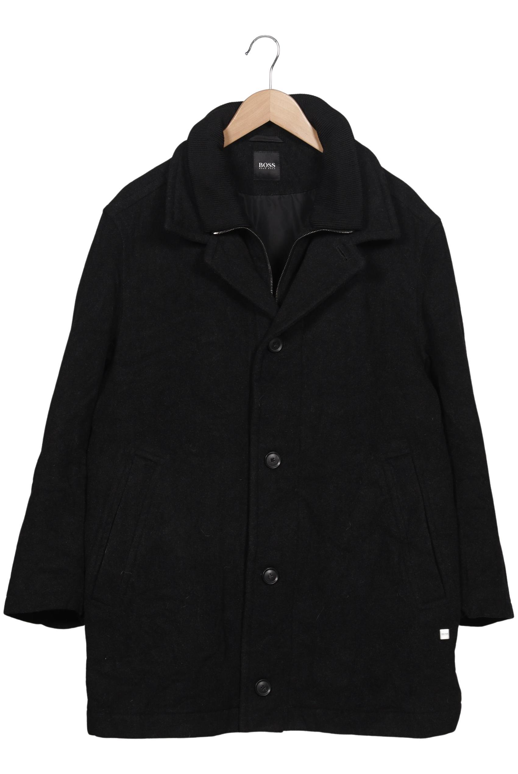 

Boss by Hugo Boss Herren Mantel, schwarz, Gr. 52
