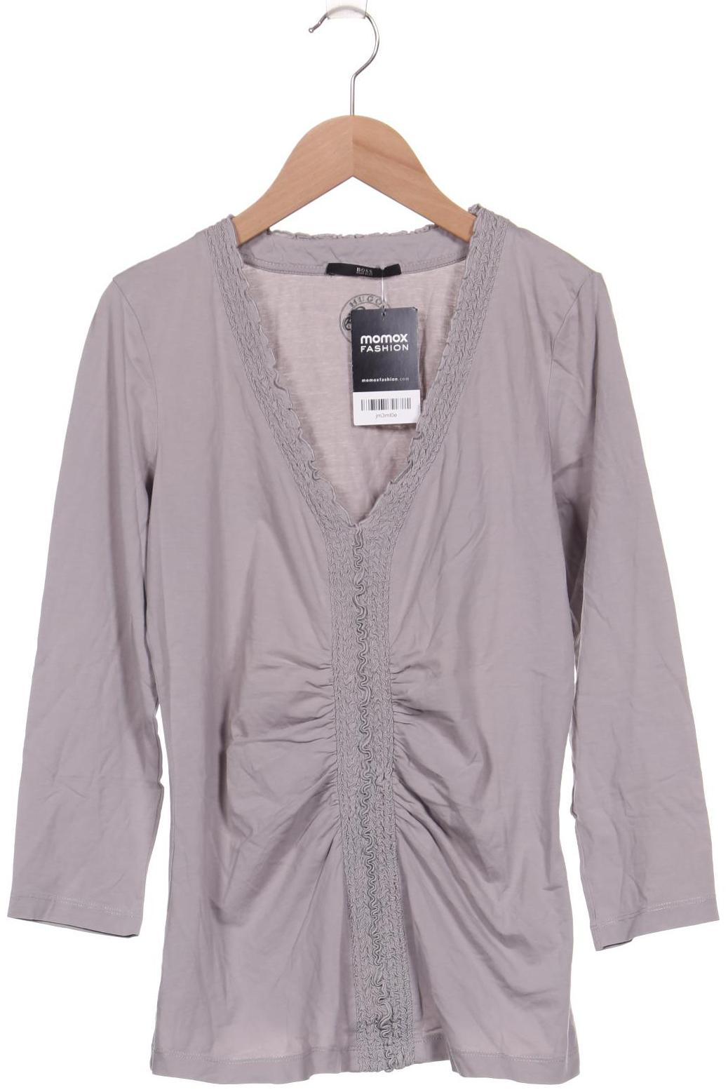 

BOSS by Hugo Boss Damen Langarmshirt, grau