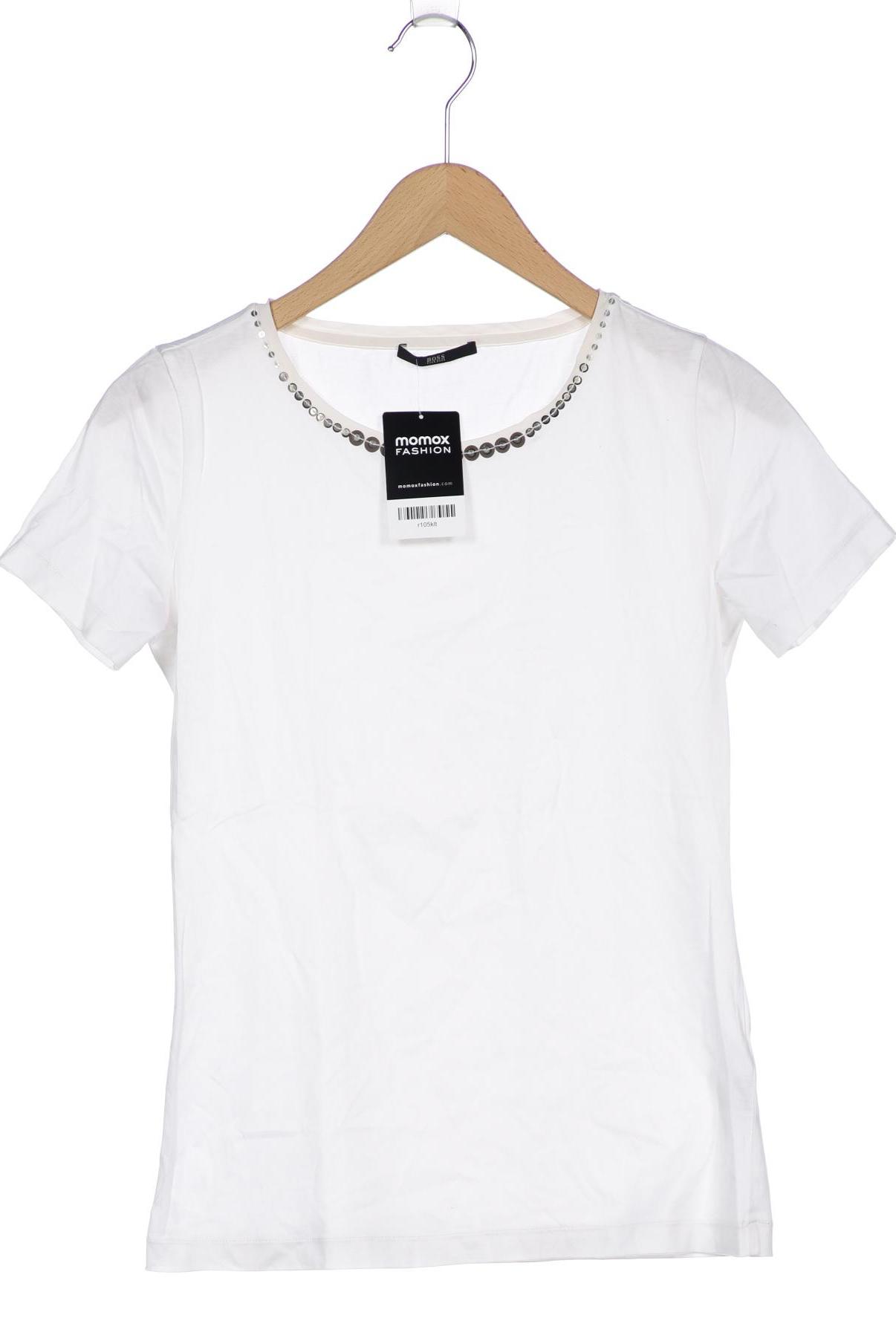

Boss by Hugo Boss Damen T-Shirt, weiß, Gr. 36