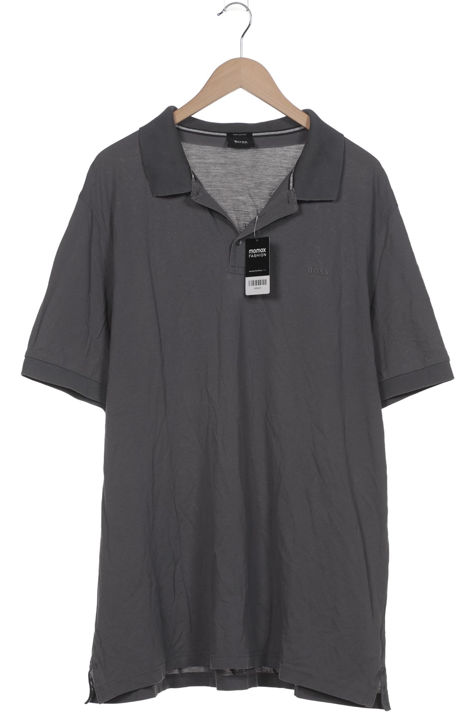 

Boss by Hugo Boss Herren Poloshirt, grau, Gr. 60