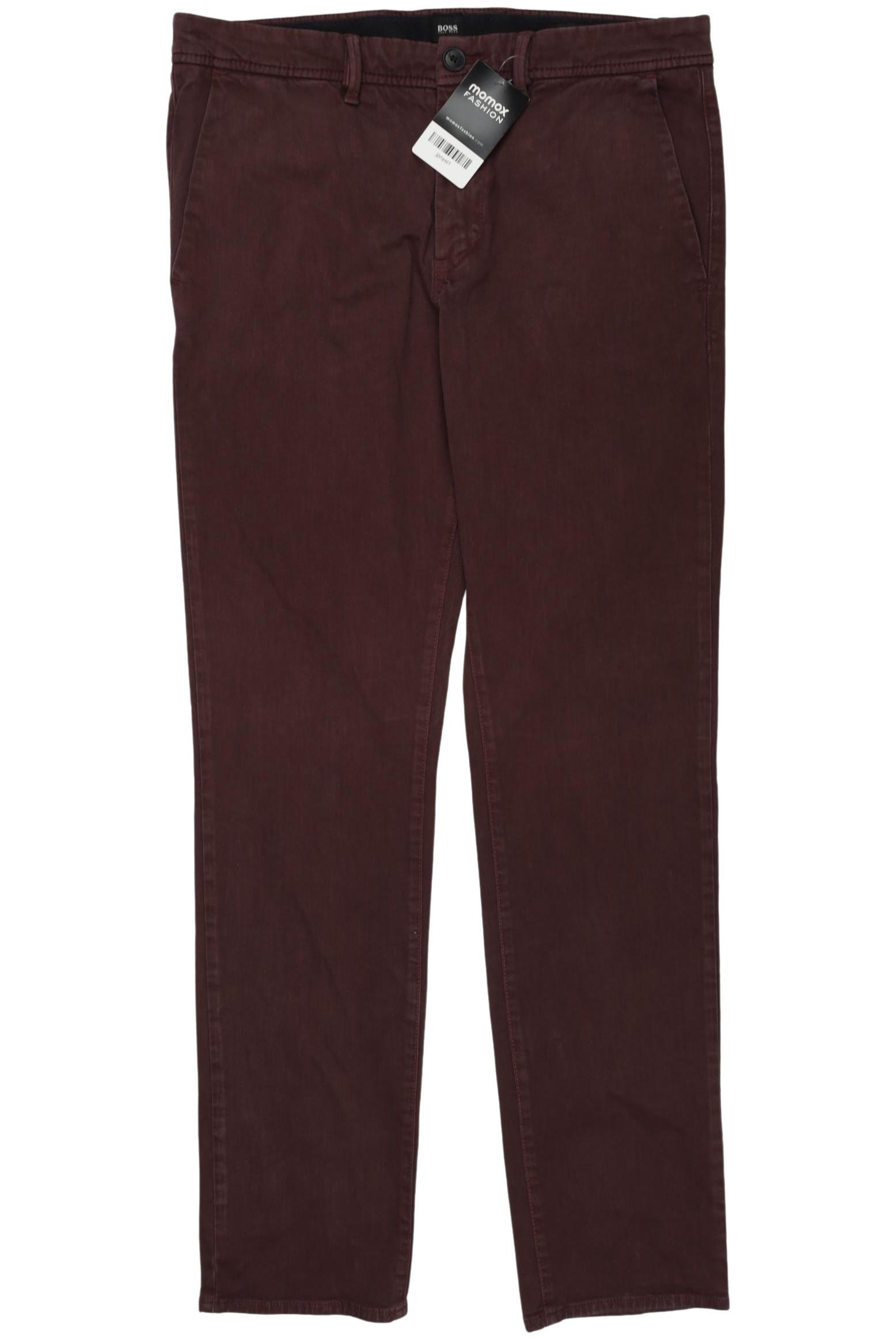 Thumbnail - Boss by Hugo Boss Herren Stoffhose, bordeaux, Gr. 32
