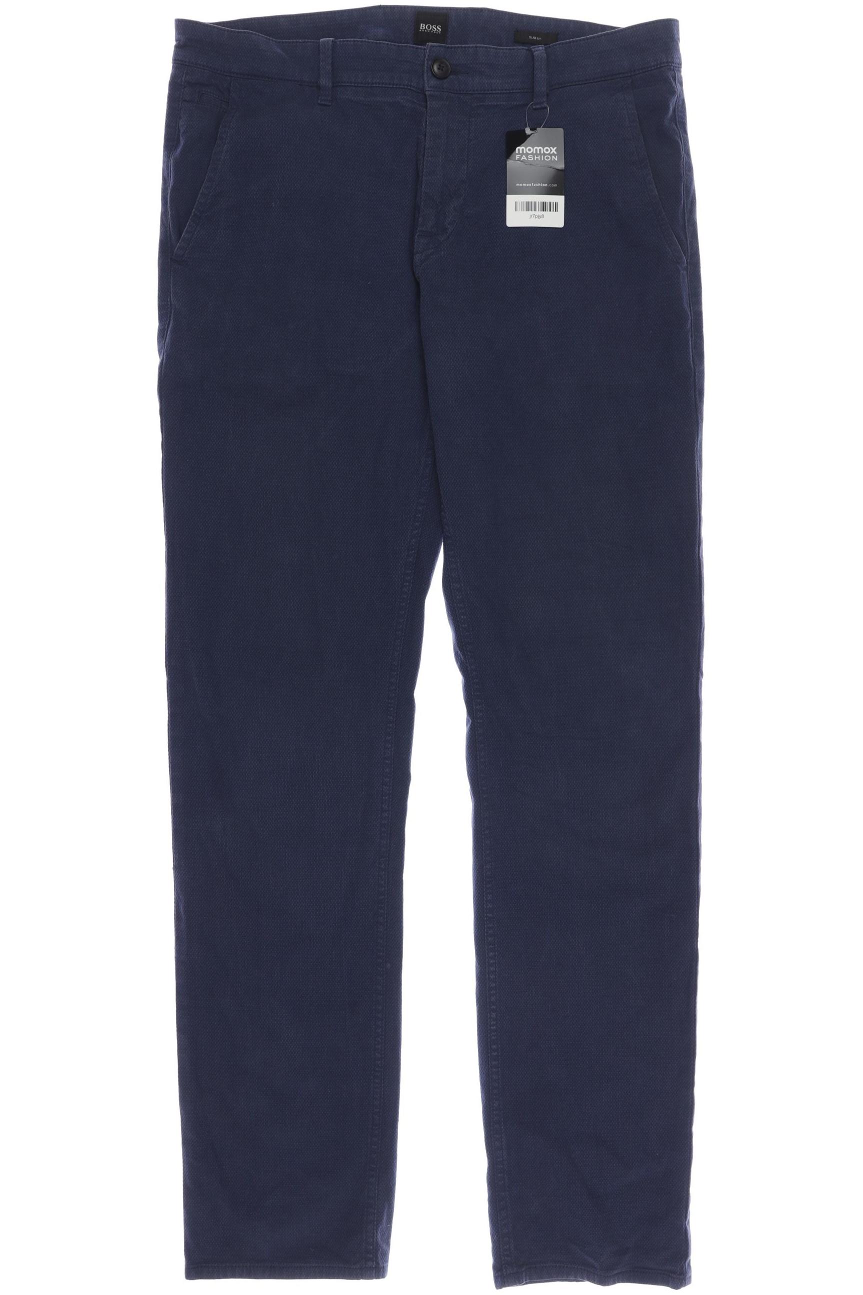 

Boss by Hugo Boss Herren Stoffhose, marineblau, Gr. 34