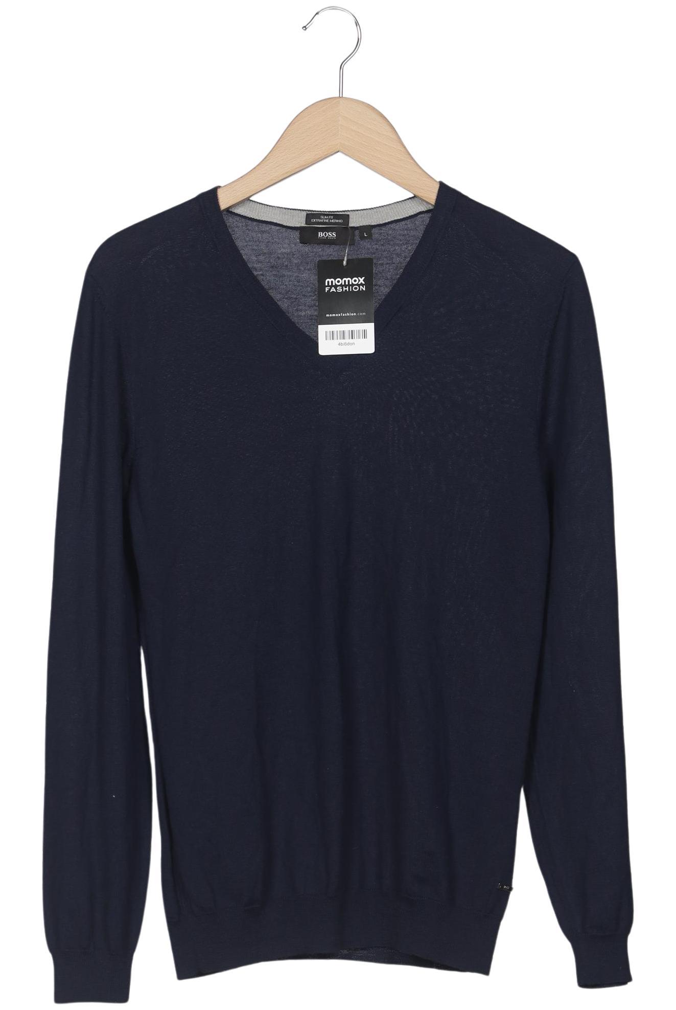 

Boss by Hugo Boss Herren Pullover, marineblau, Gr. 52
