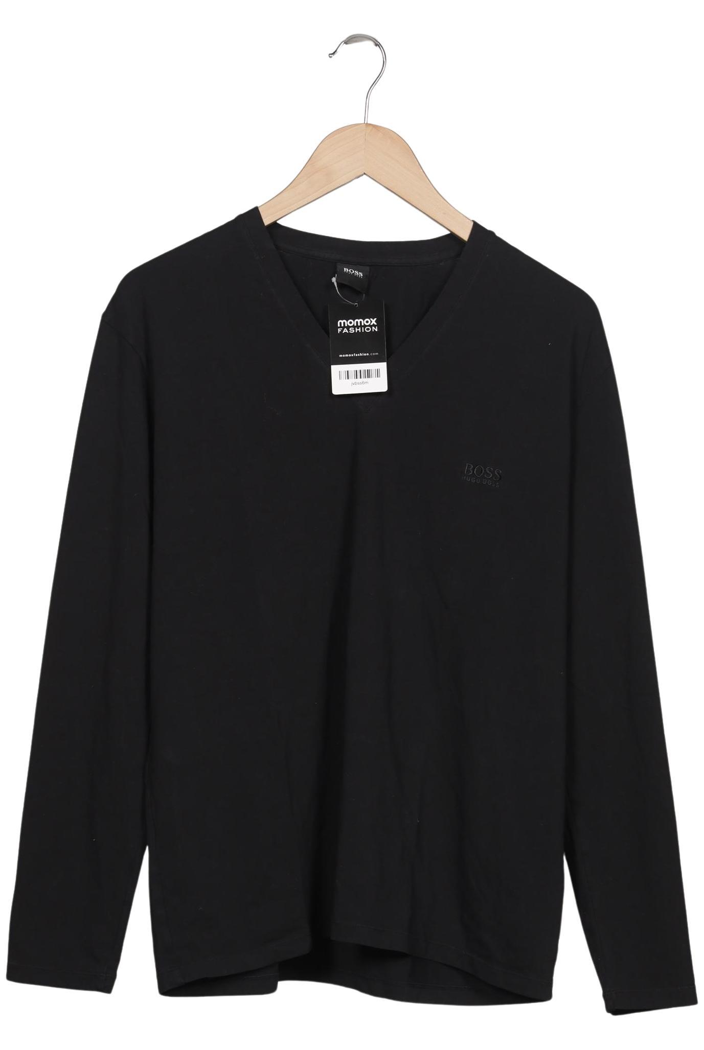 

Boss by Hugo Boss Herren Langarmshirt, schwarz, Gr. 52
