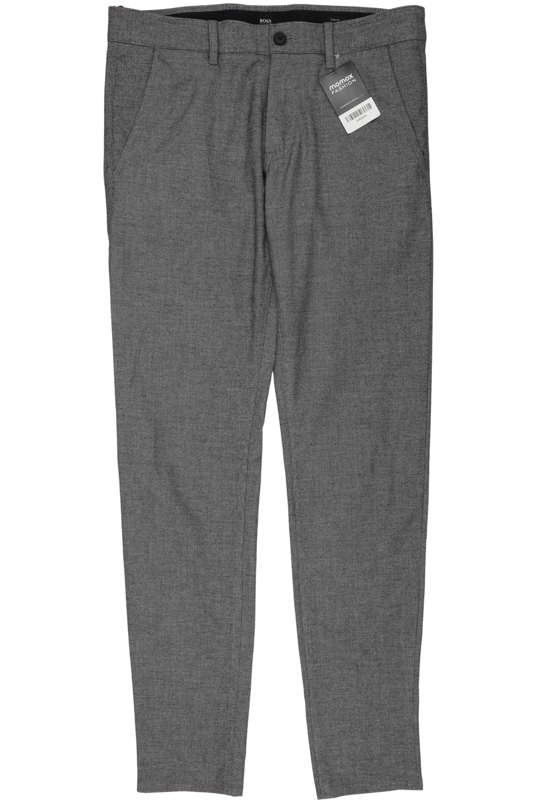 

Boss by Hugo Boss Herren Stoffhose, grau, Gr. 33