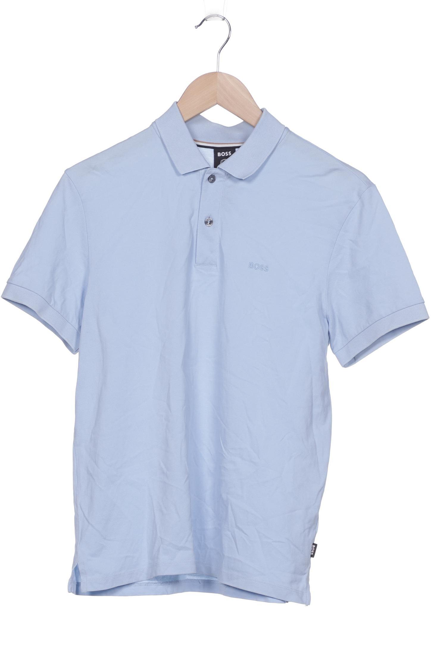 

Boss by Hugo Boss Herren Poloshirt, hellblau, Gr. 46