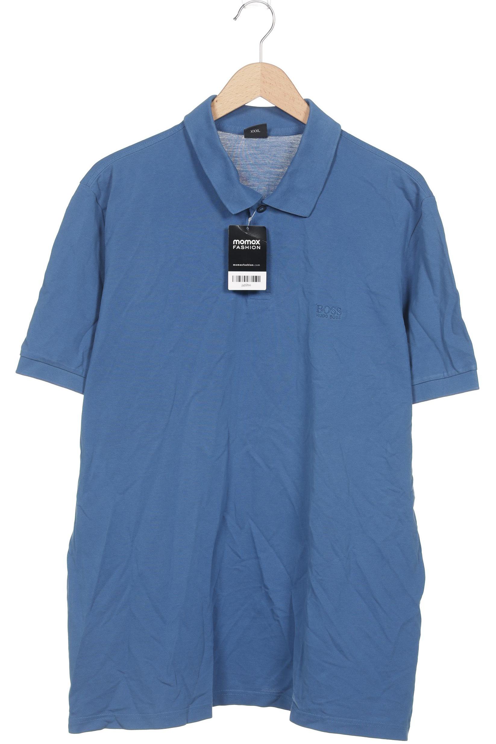 

Boss by Hugo Boss Herren Poloshirt, blau, Gr. 58