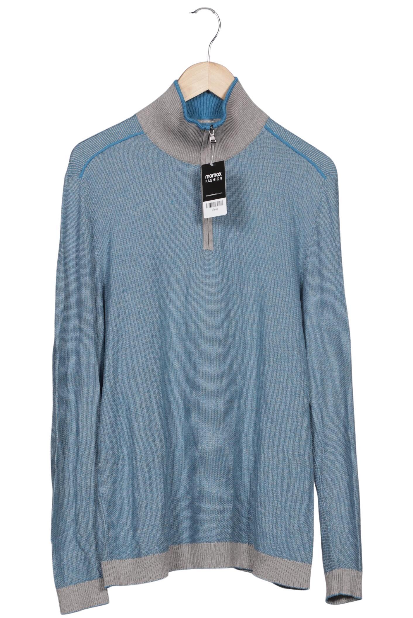 

Boss by Hugo Boss Herren Pullover, blau, Gr. 54
