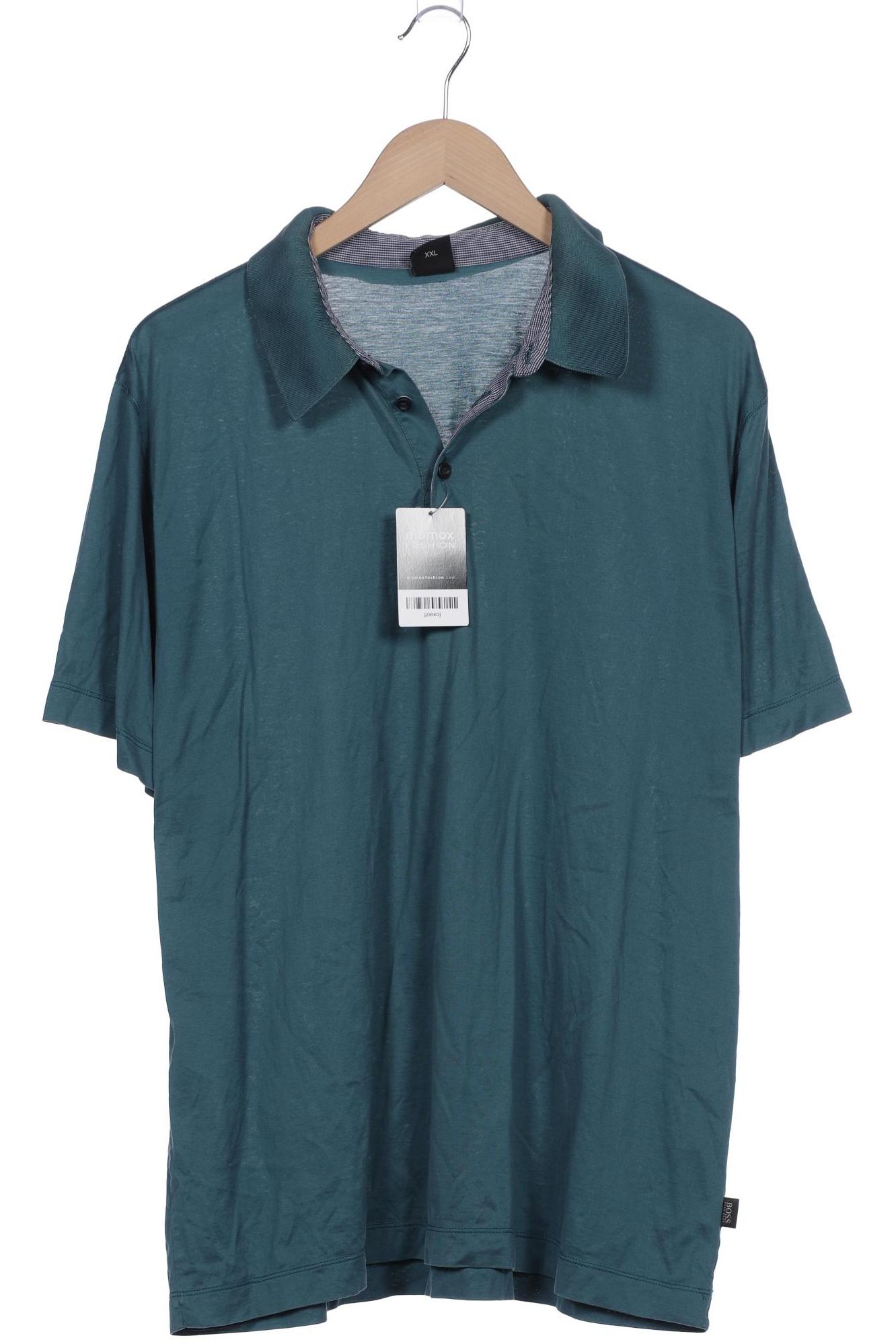 

Boss by Hugo Boss Herren Poloshirt, türkis, Gr. 56