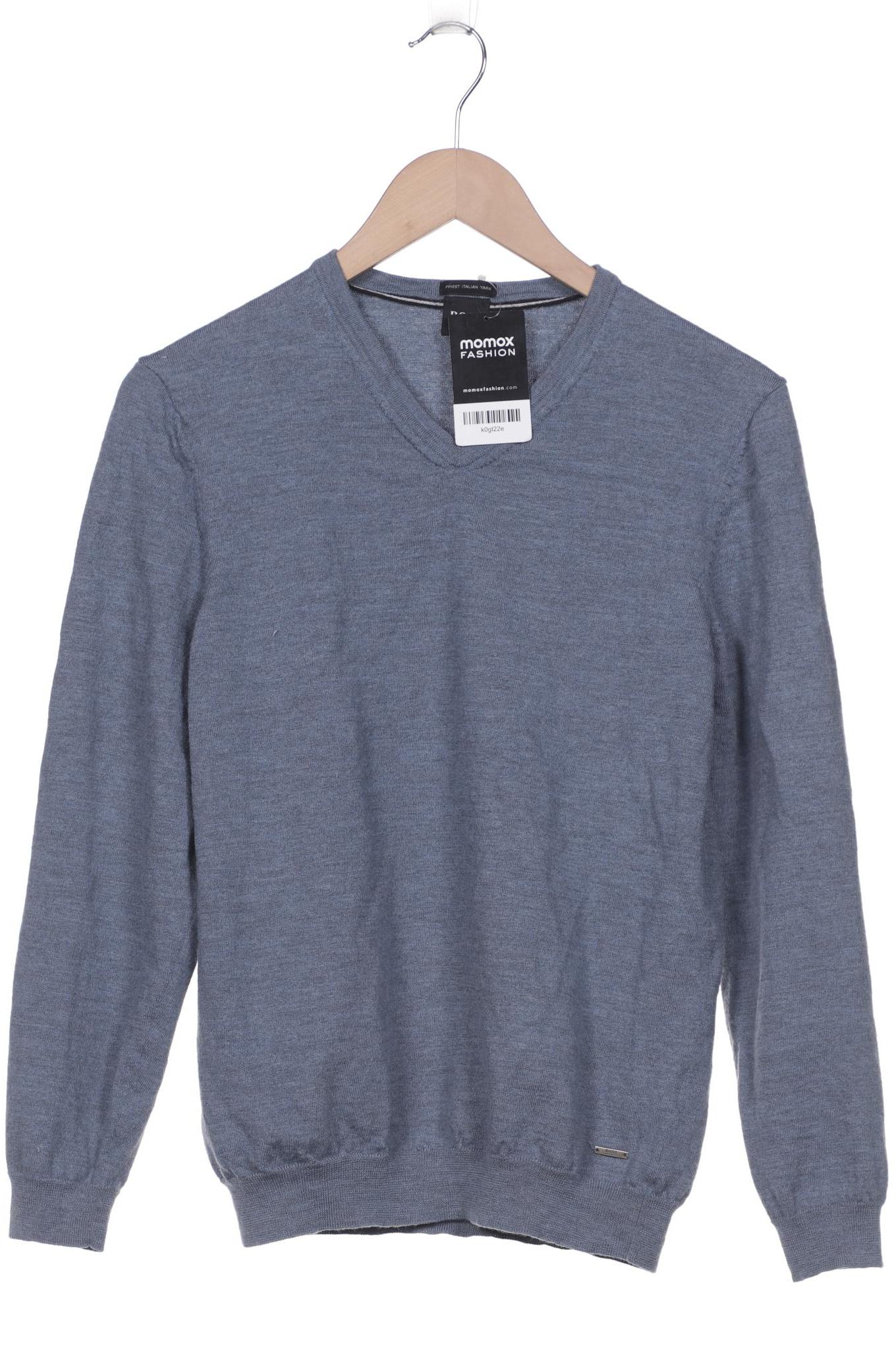 

Boss by Hugo Boss Herren Pullover, blau, Gr. 54