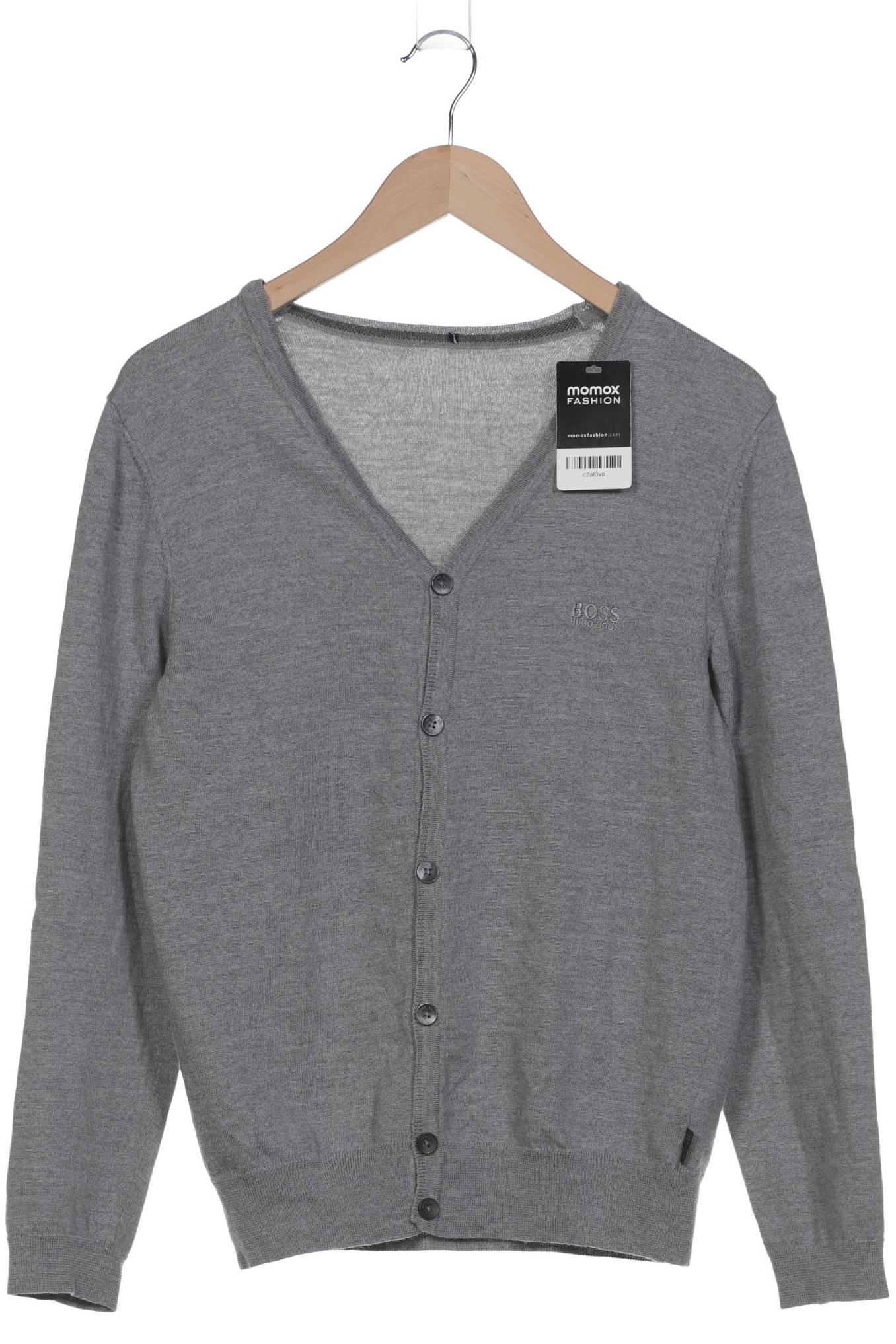 Thumbnail - Boss by Hugo Boss Herren Strickjacke, grau, Gr. 48