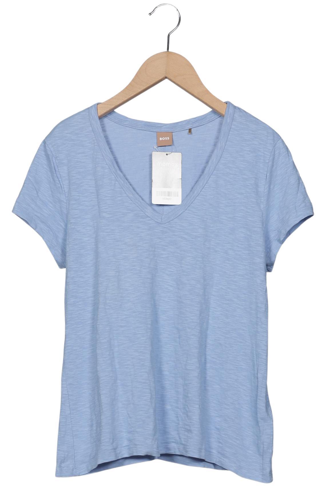 

Boss by Hugo Boss Damen T-Shirt, hellblau, Gr. 36
