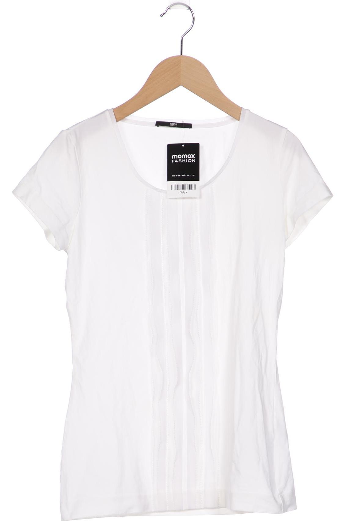 

Boss by Hugo Boss Damen T-Shirt, cremeweiß, Gr. 34