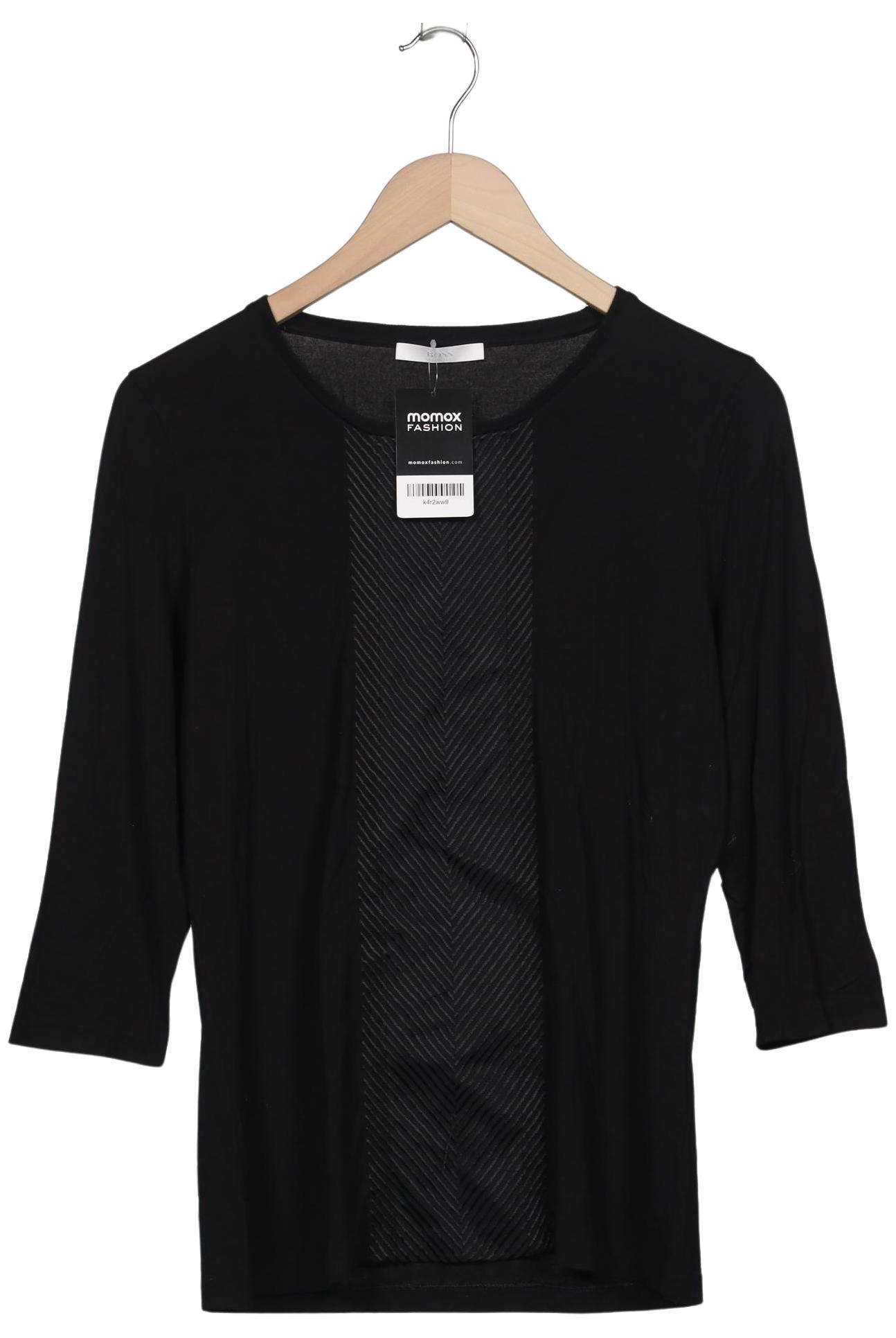 

Boss by Hugo Boss Damen Langarmshirt, schwarz, Gr. 42