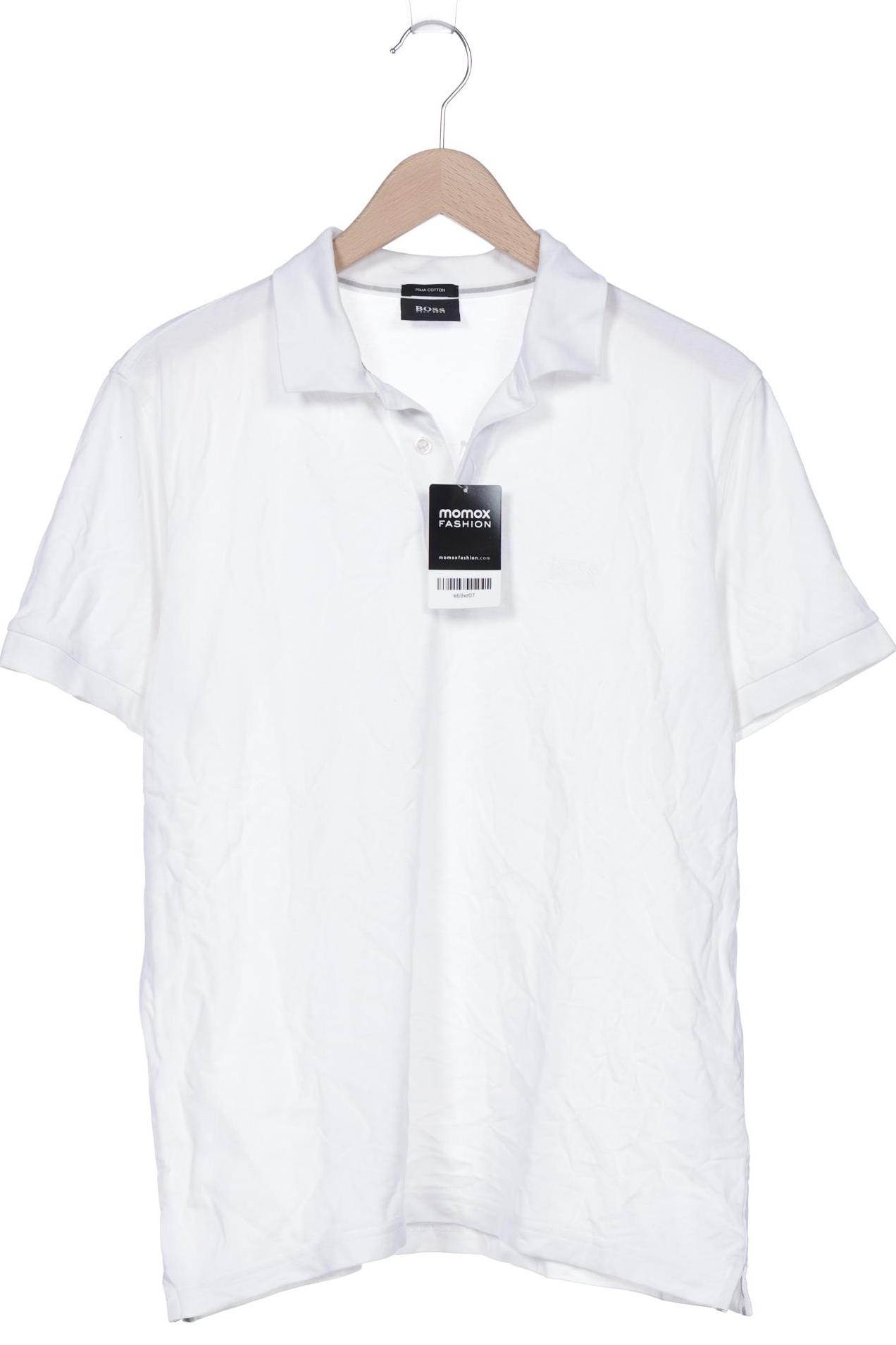

Boss by Hugo Boss Herren Poloshirt, weiß, Gr. 48
