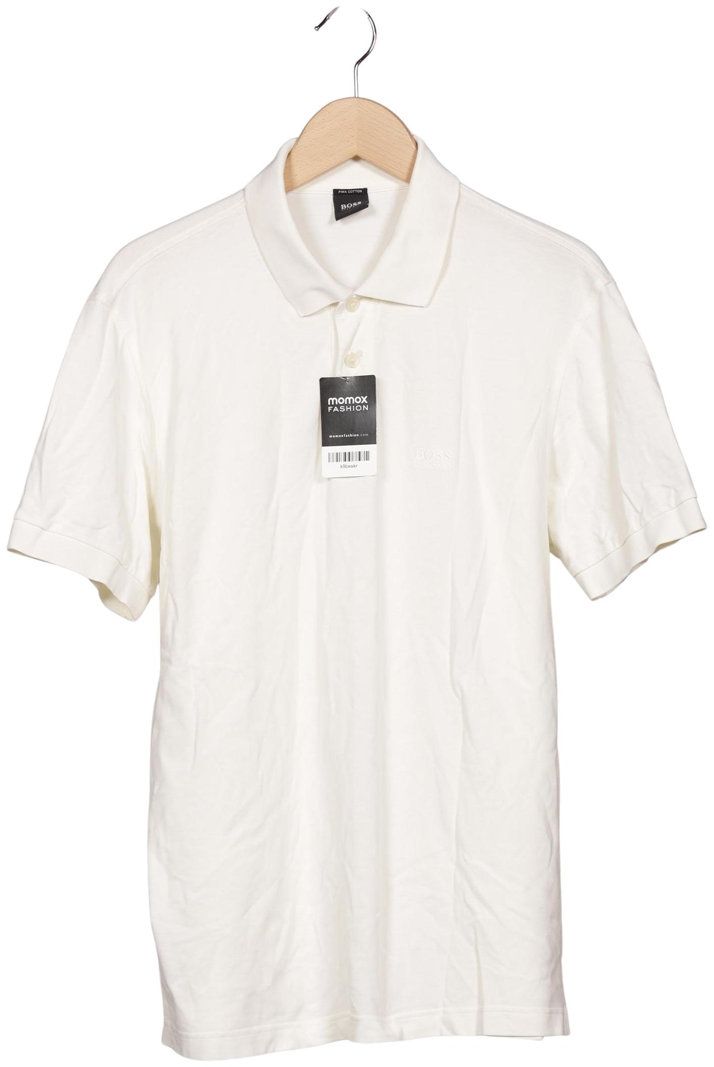 

Boss by Hugo Boss Herren Poloshirt, weiß, Gr. 52