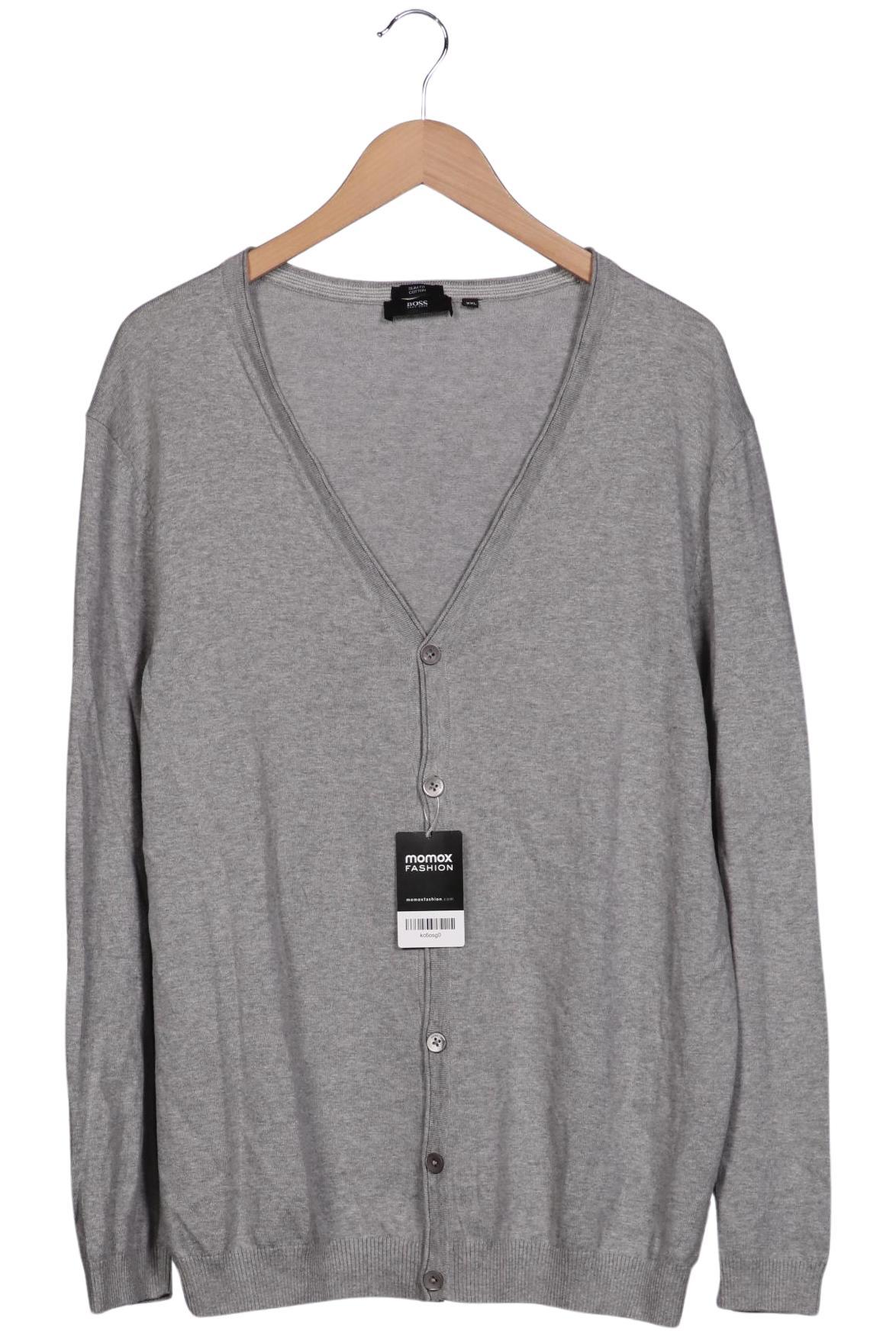 

Boss by Hugo Boss Herren Strickjacke, grau, Gr. 56