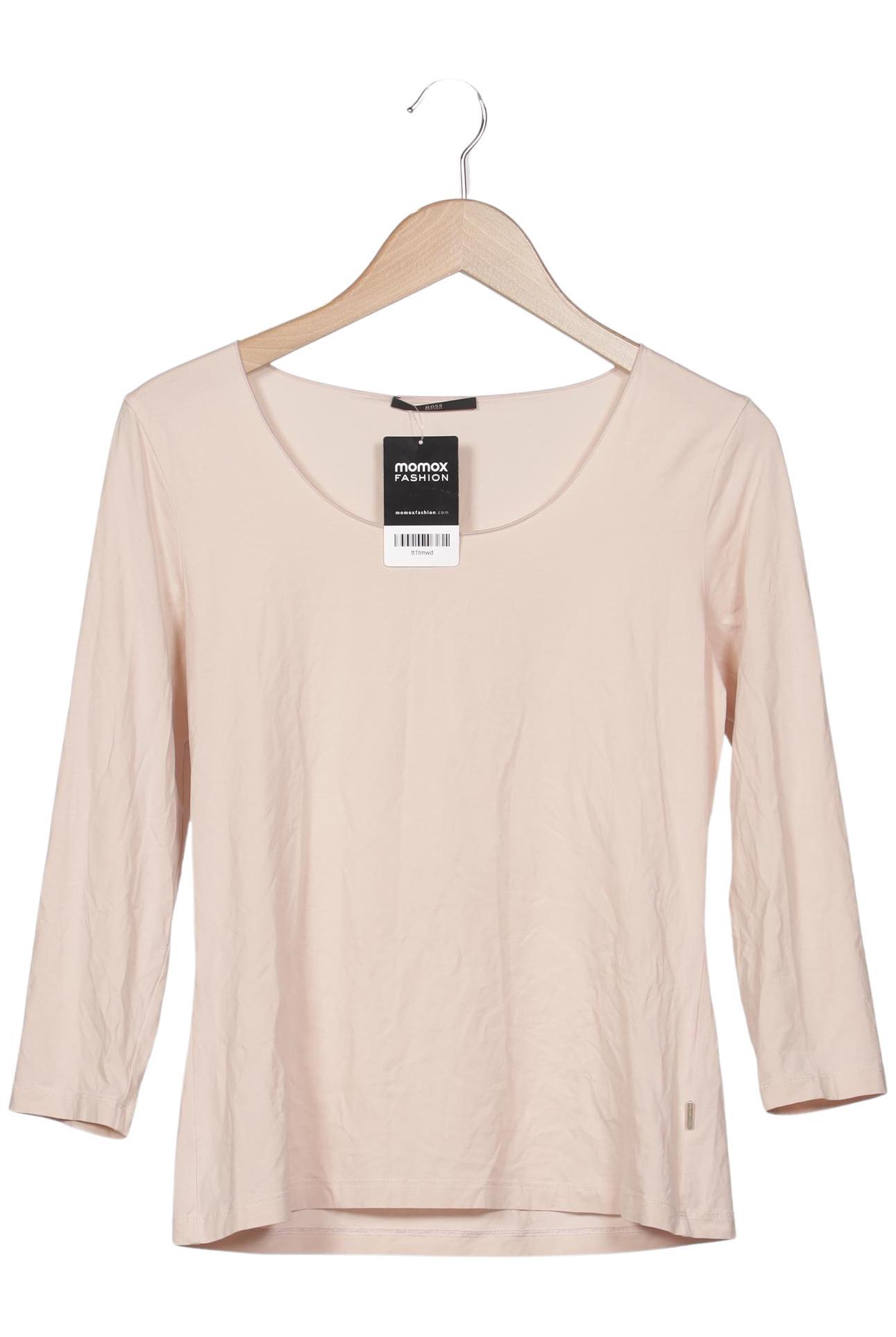 

Boss by Hugo Boss Damen Langarmshirt, beige, Gr. 42