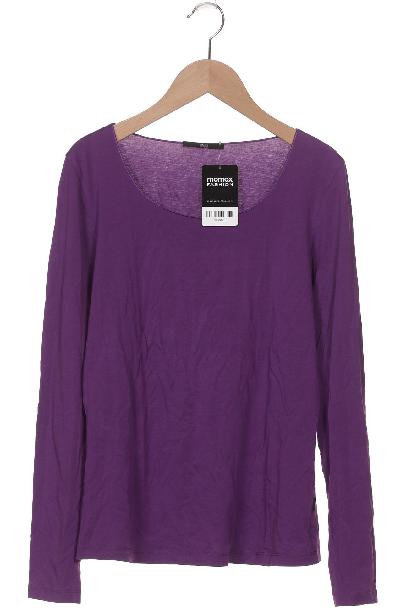 

Boss by Hugo Boss Damen Langarmshirt, flieder, Gr. 36