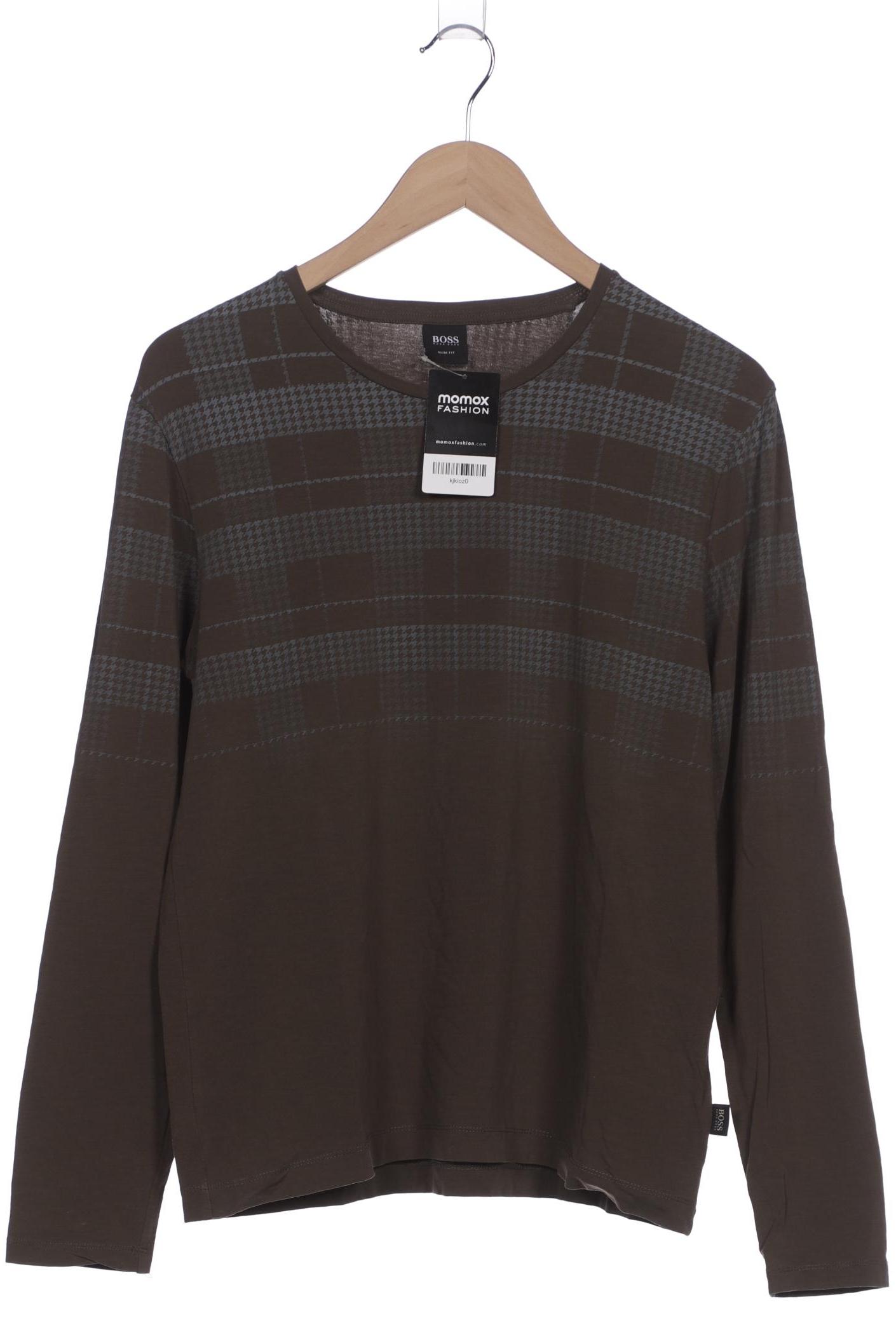

Boss by Hugo Boss Herren Langarmshirt, braun, Gr. 48