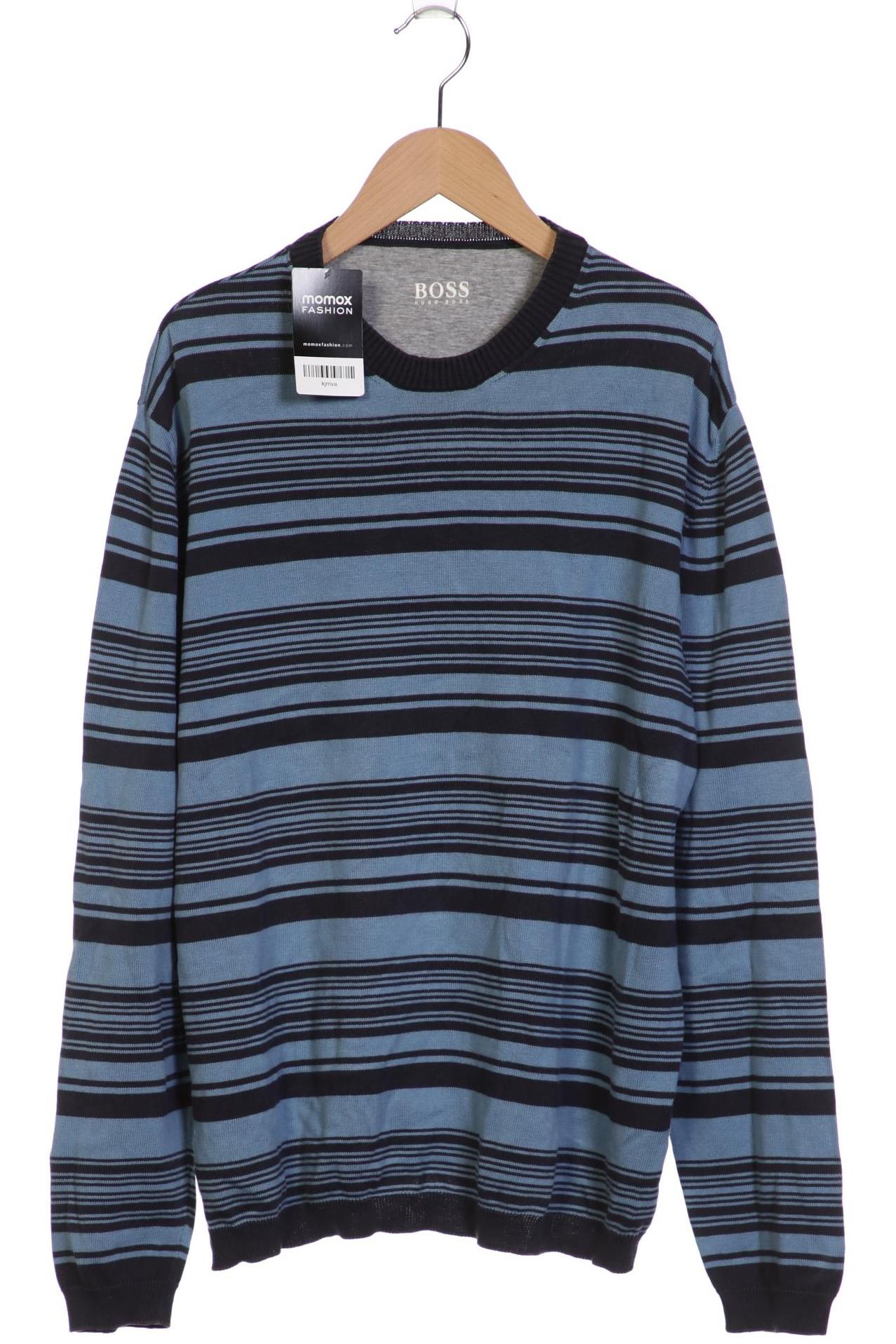 

Boss by Hugo Boss Herren Pullover, blau, Gr. 48