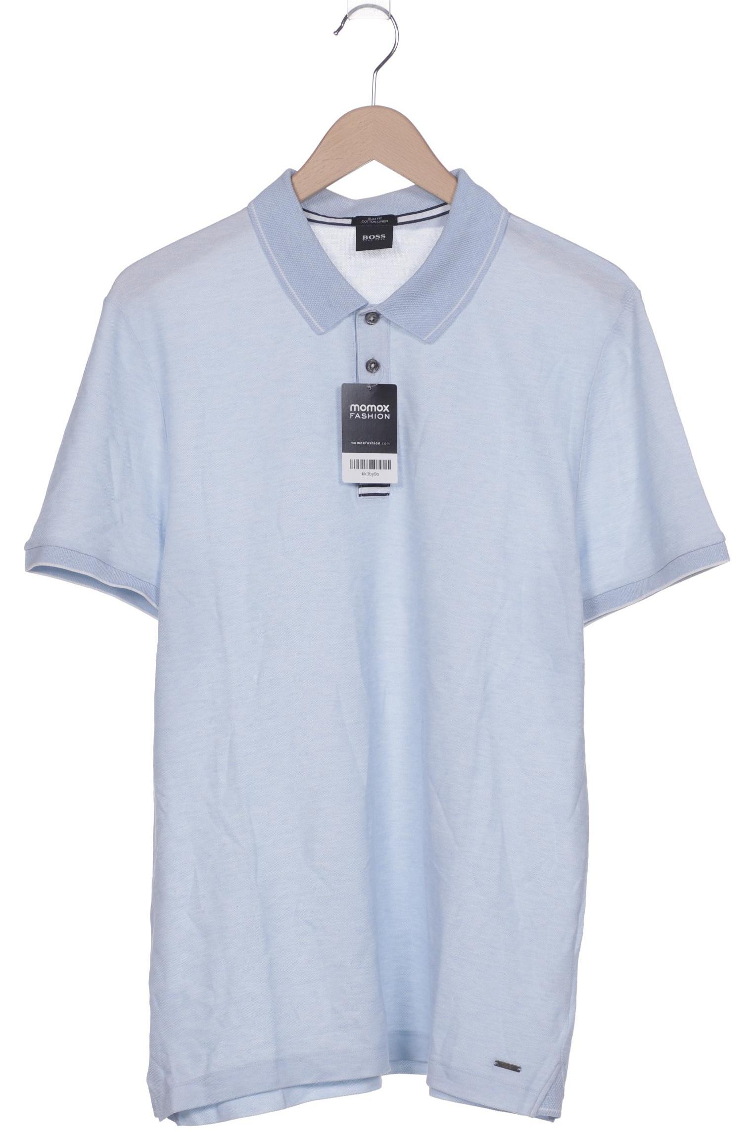 

Boss by Hugo Boss Herren Poloshirt, hellblau, Gr. 54