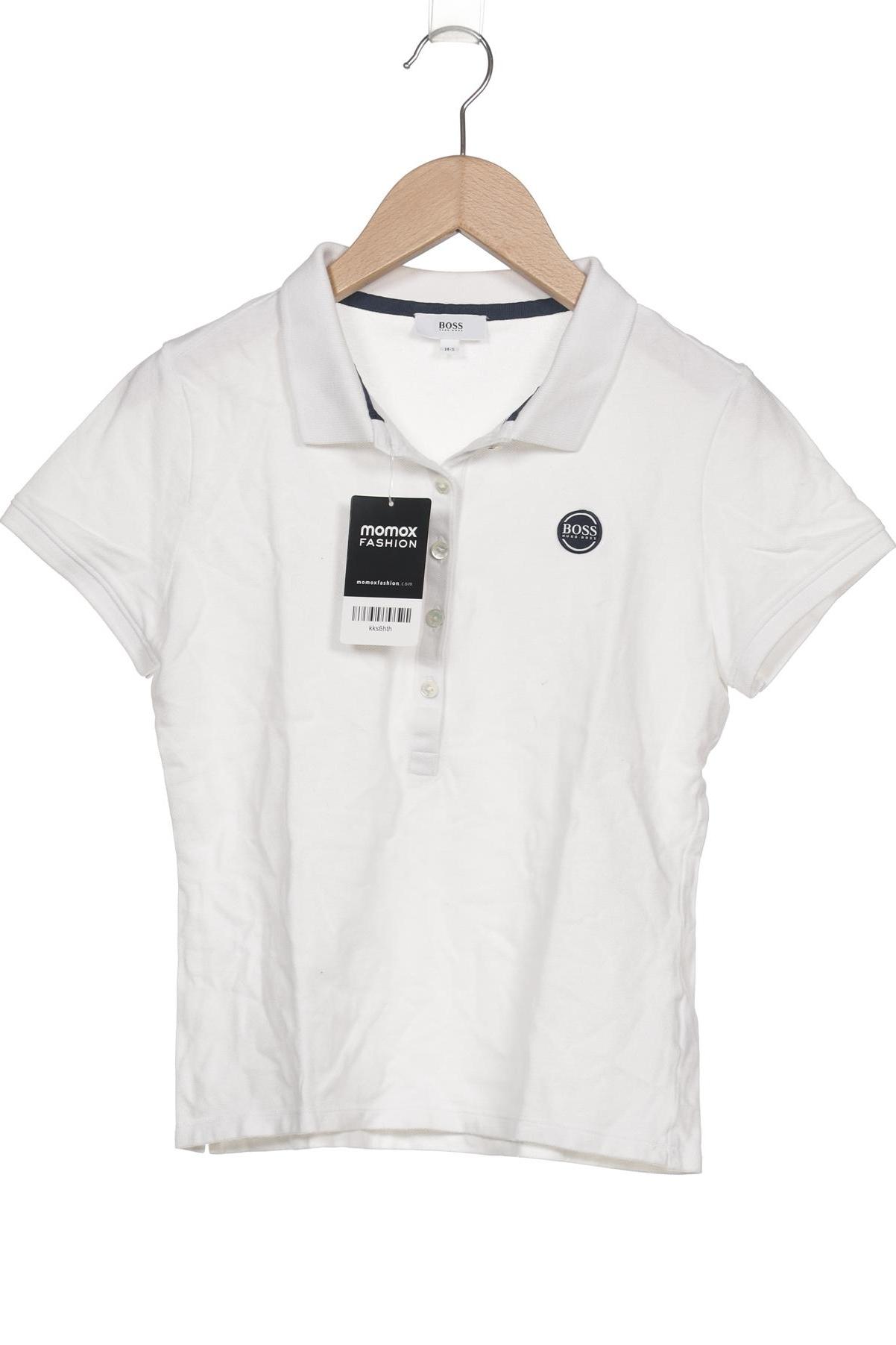 

Boss by Hugo Boss Damen Poloshirt, weiß, Gr. 14