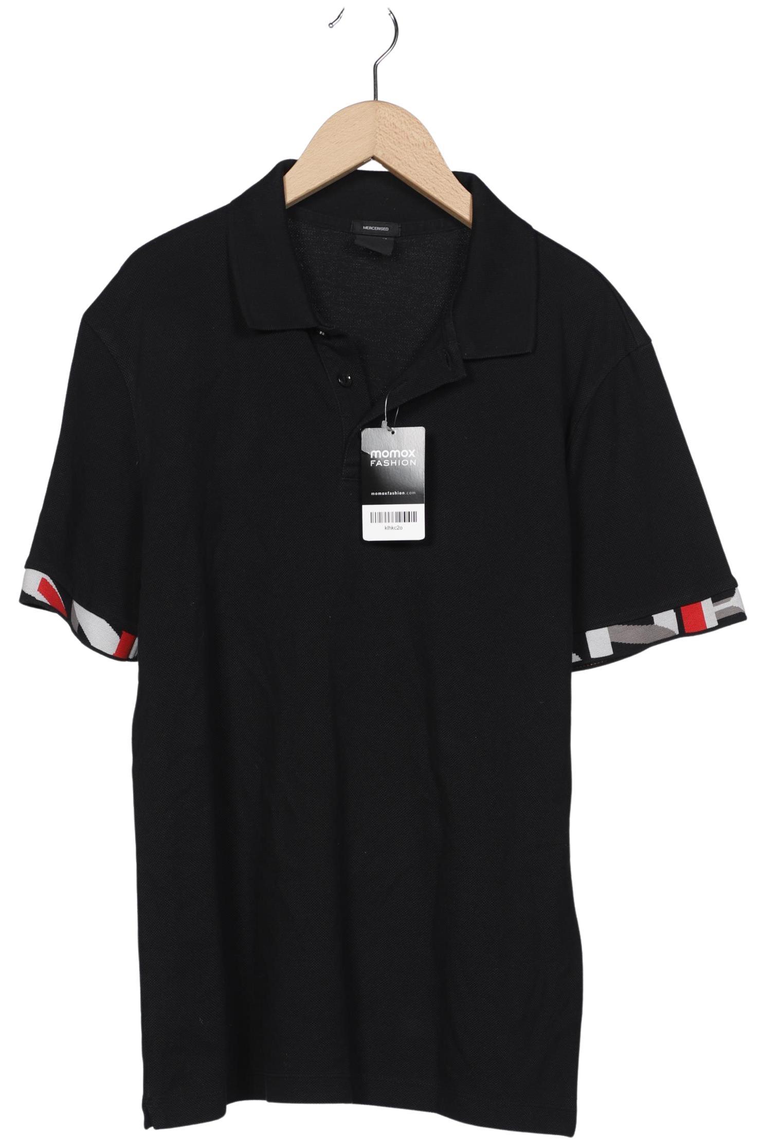 

Boss by Hugo Boss Herren Poloshirt, schwarz, Gr. 48