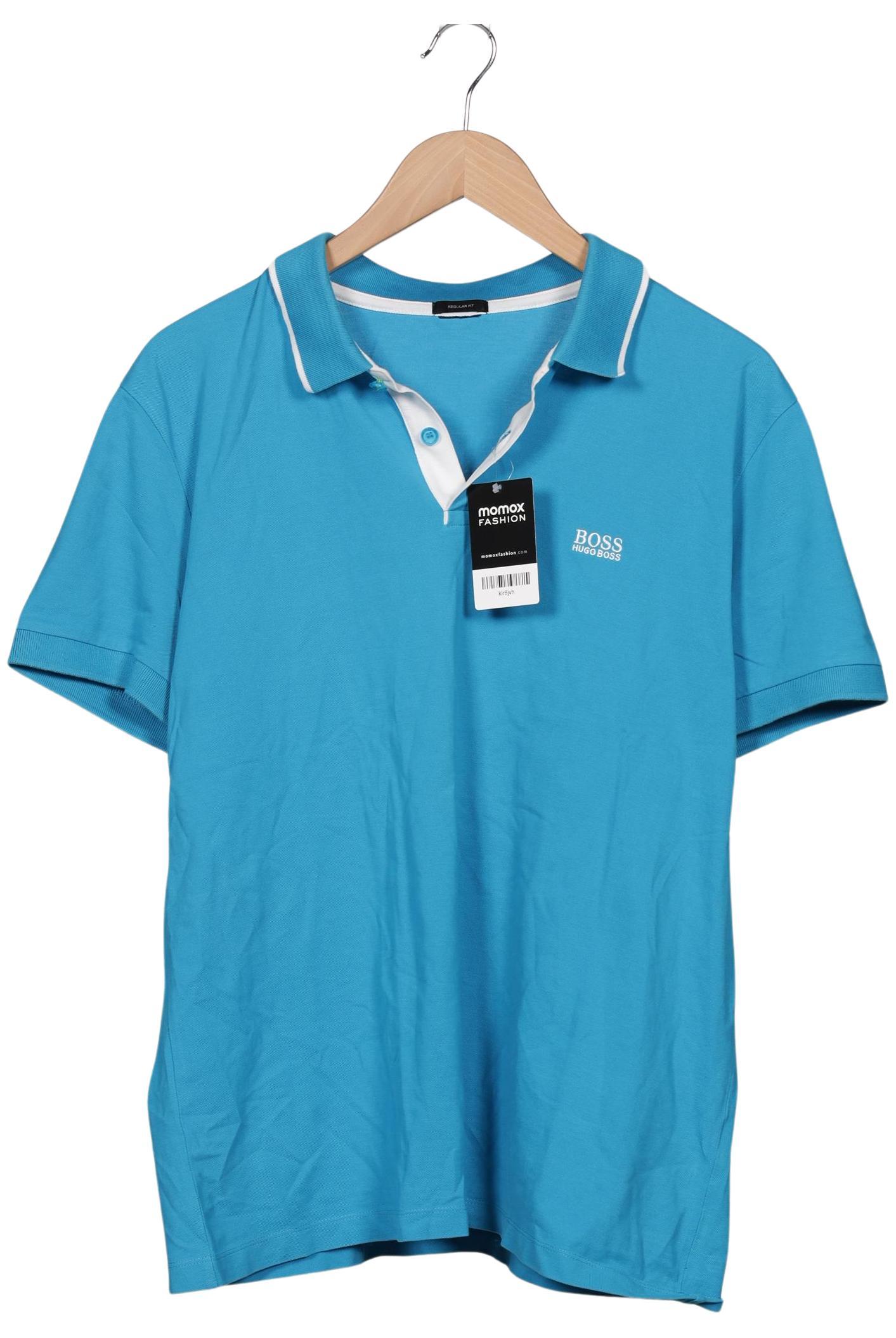 

Boss by Hugo Boss Herren Poloshirt, blau, Gr. 54