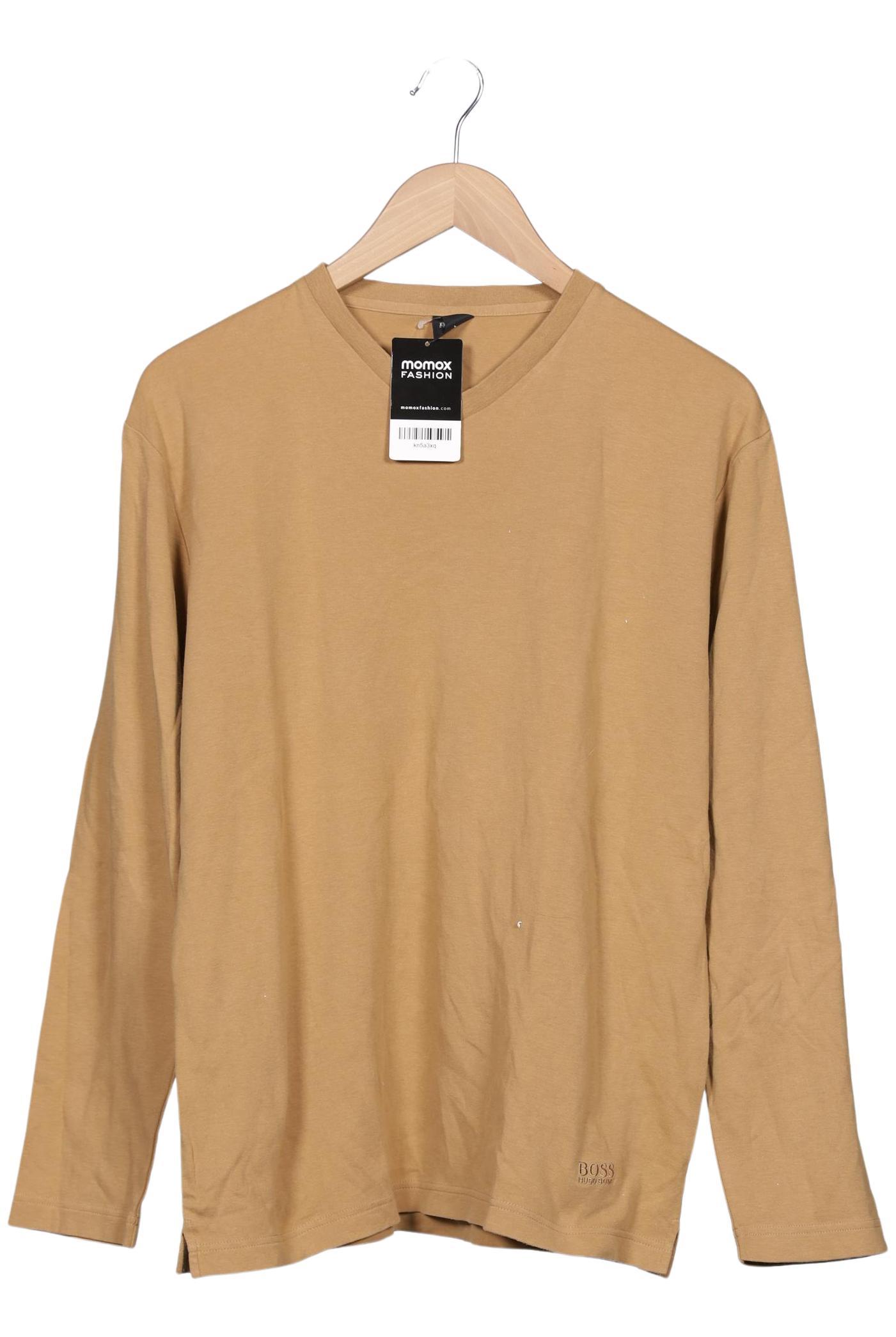 

Boss by Hugo Boss Herren Langarmshirt, beige, Gr. 48