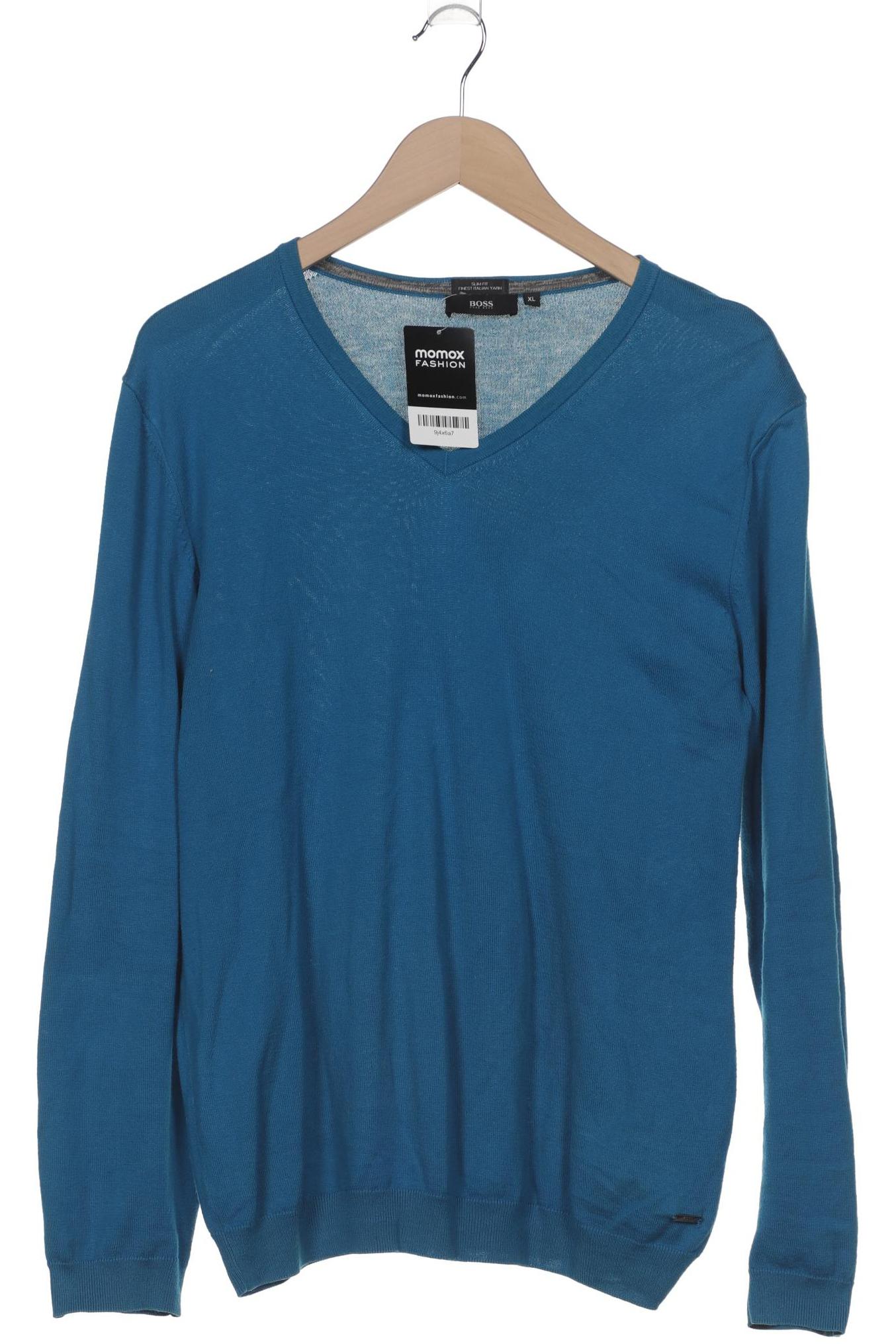 

Boss by Hugo Boss Herren Pullover, blau, Gr. 54