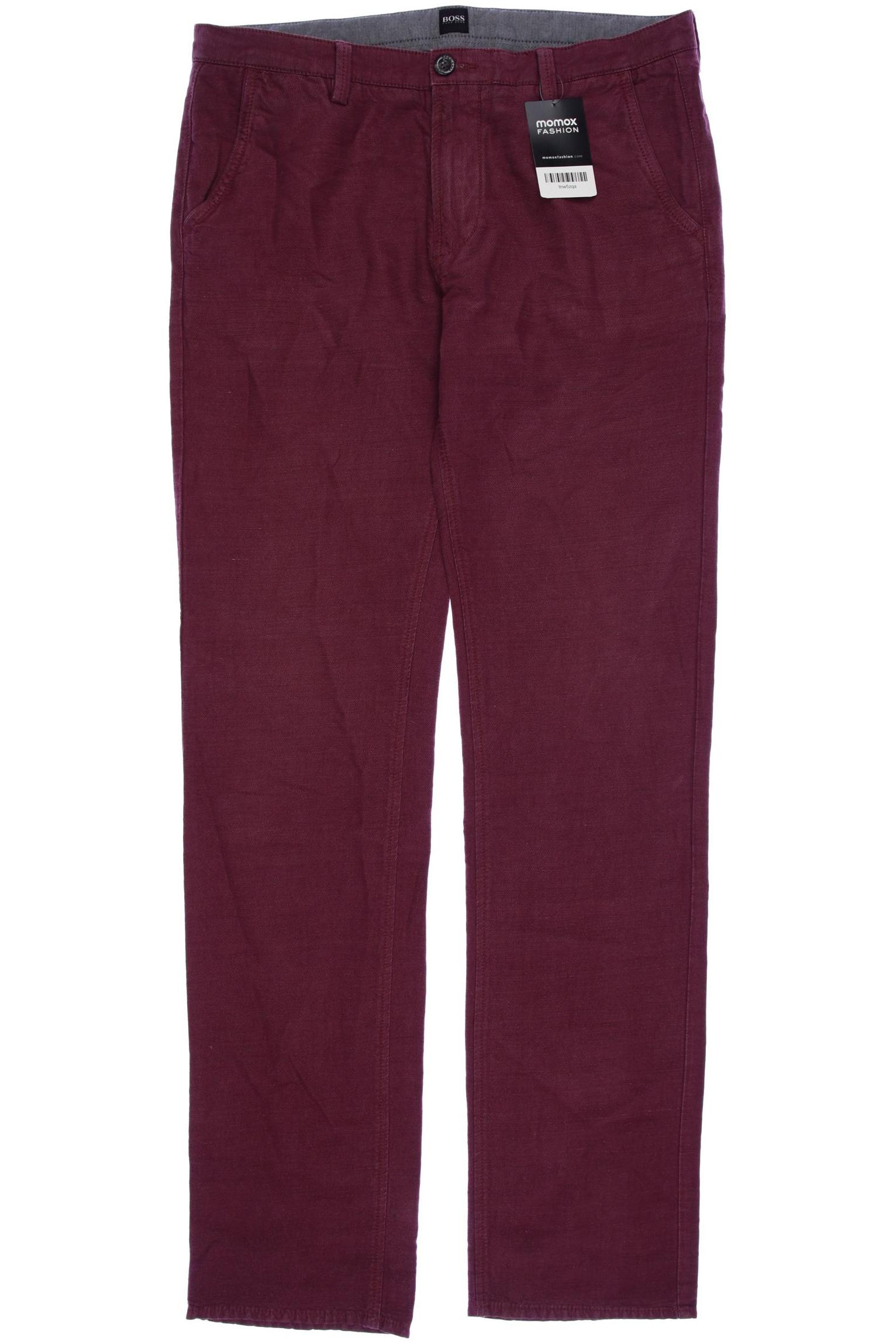 

Boss by Hugo Boss Herren Stoffhose, bordeaux, Gr. 98
