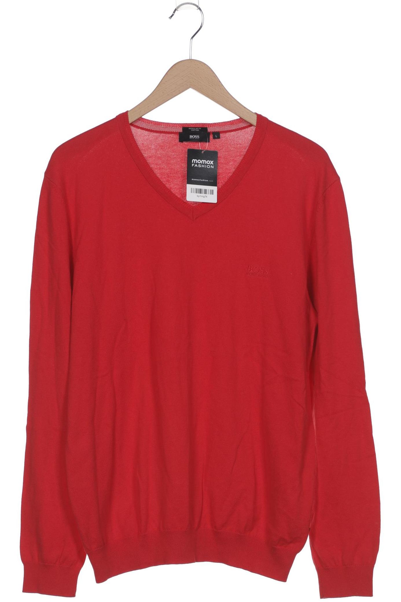 

Boss by Hugo Boss Herren Pullover, rot, Gr. 52